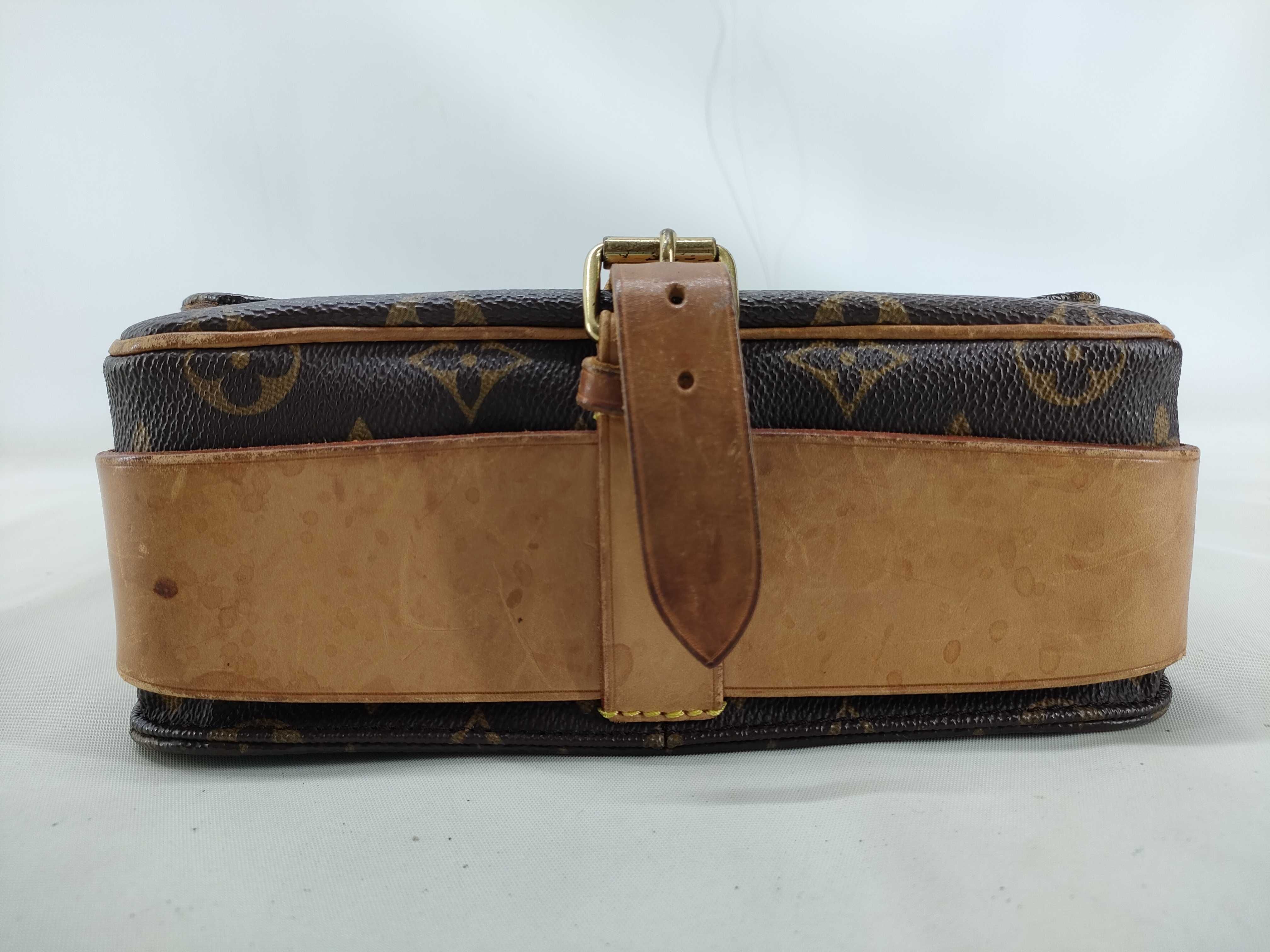 Monogram Cartouchiere MM Shoulder Bag Brown M51253 SL1914 Shoulder Bag — view 3