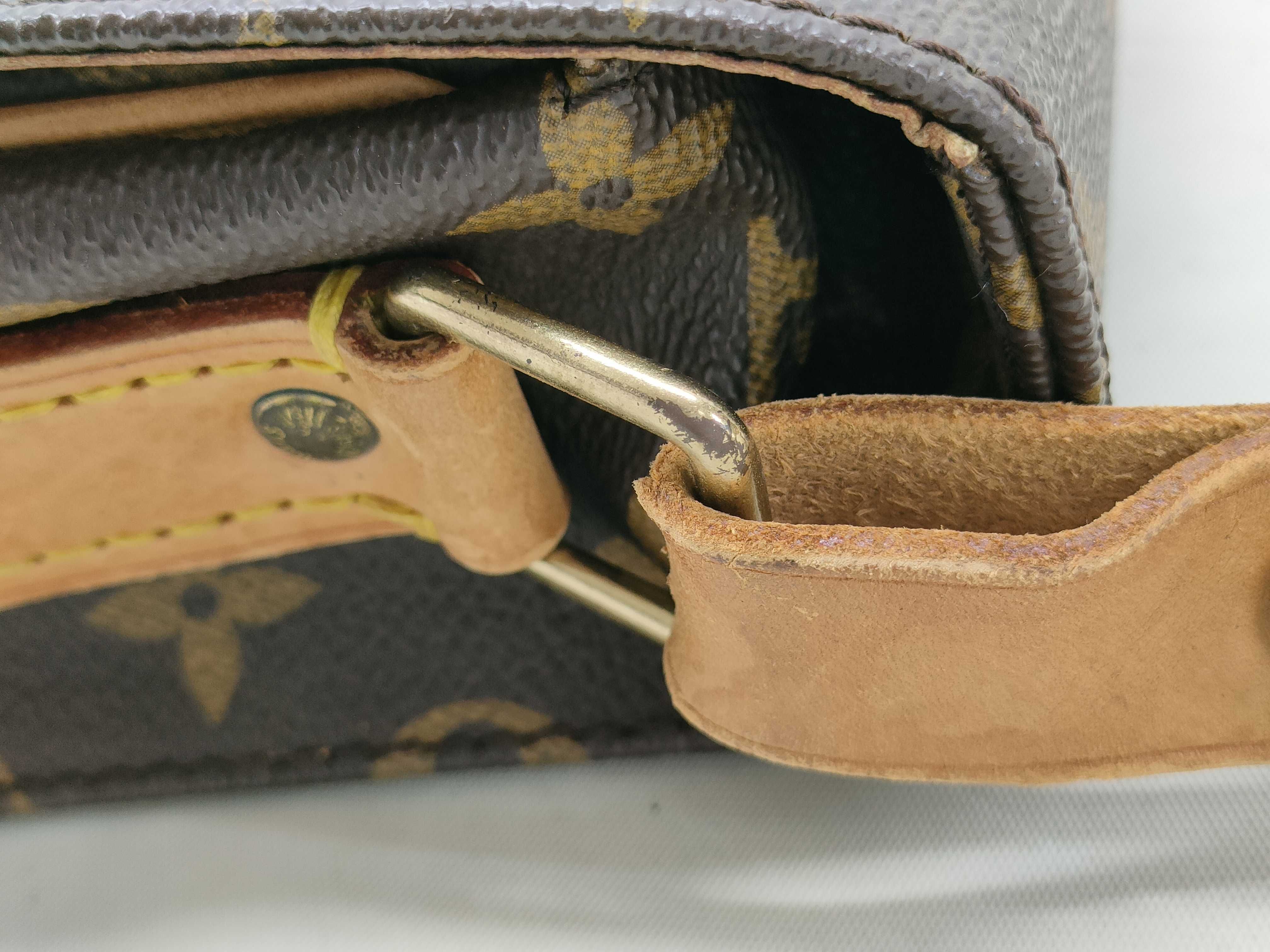 Monogram Cartouchiere MM Shoulder Bag Brown M51253 SL1914 Shoulder Bag — view 7