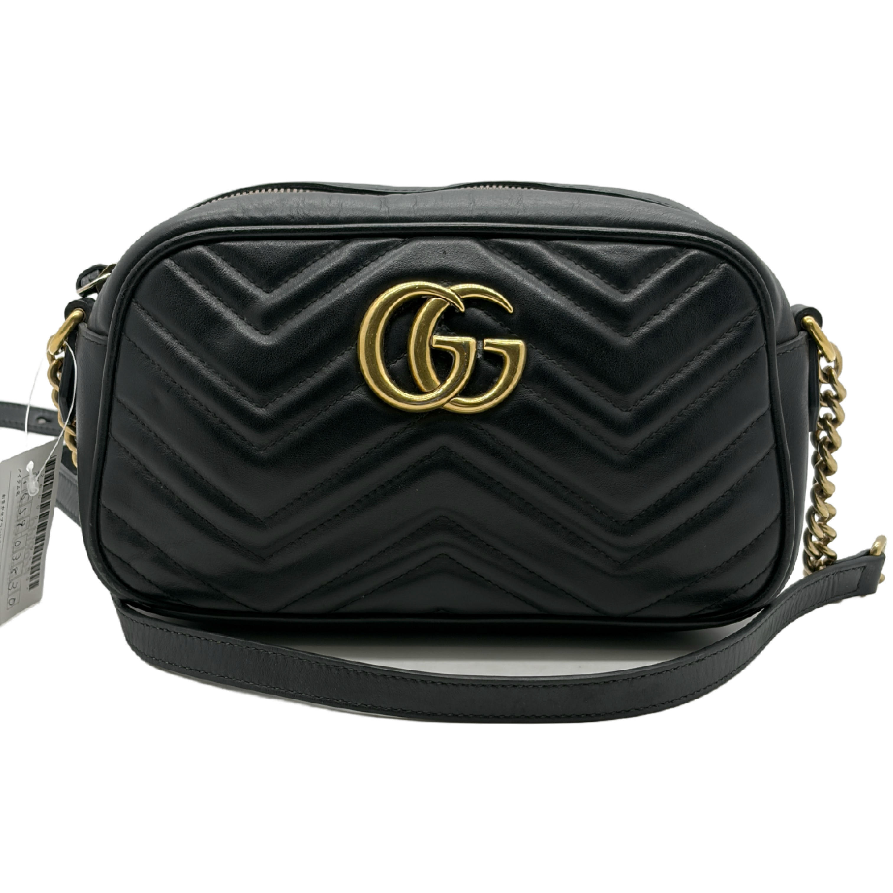 GG Marmont Camera Bag, Black Shoulder Bag