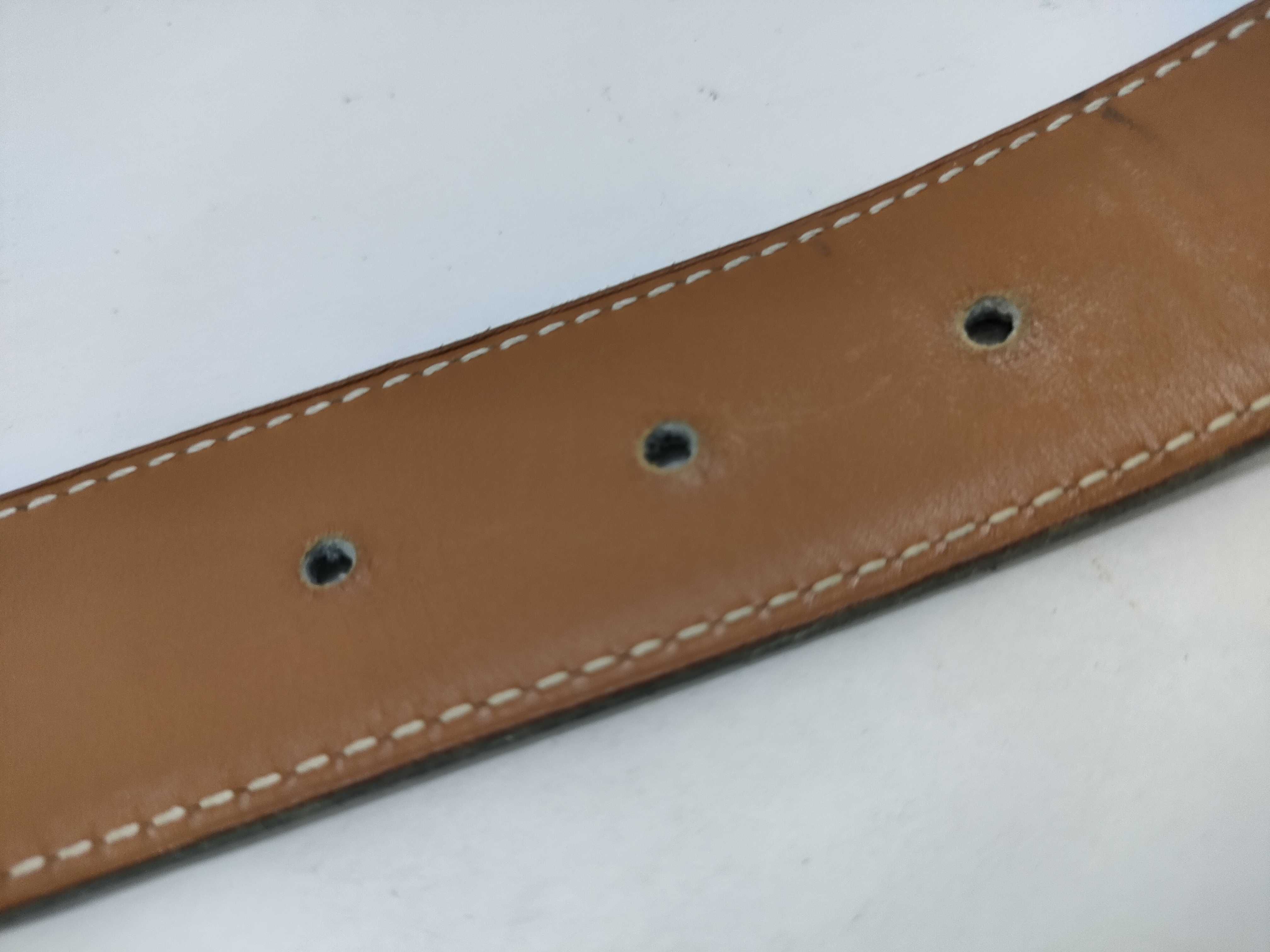 Constance H Belt Reversible Black Brown 85 Size Z Stamp Box Included Belt — view 8