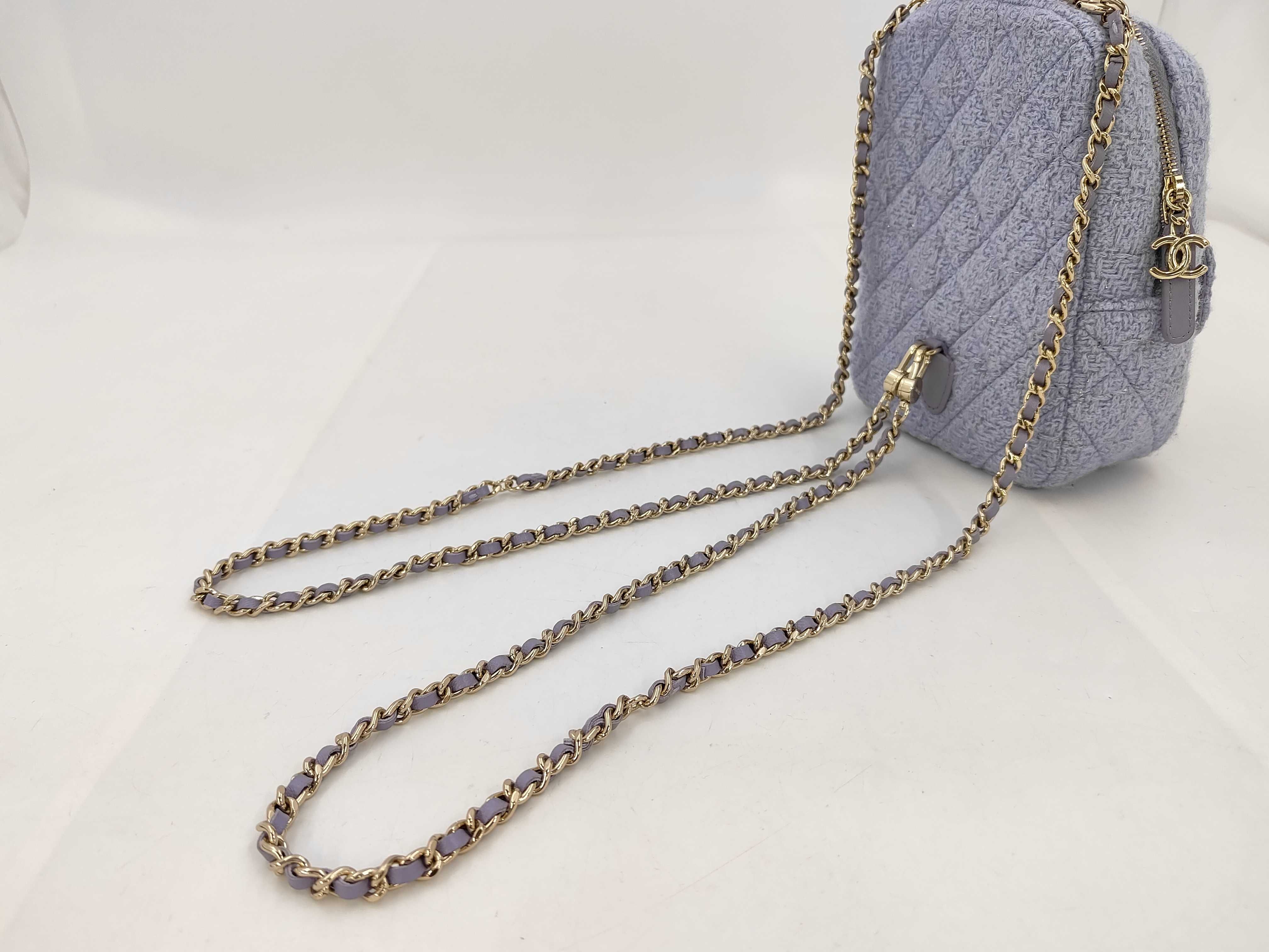Matelassé Tweed Backpack (Random Number) — view 3