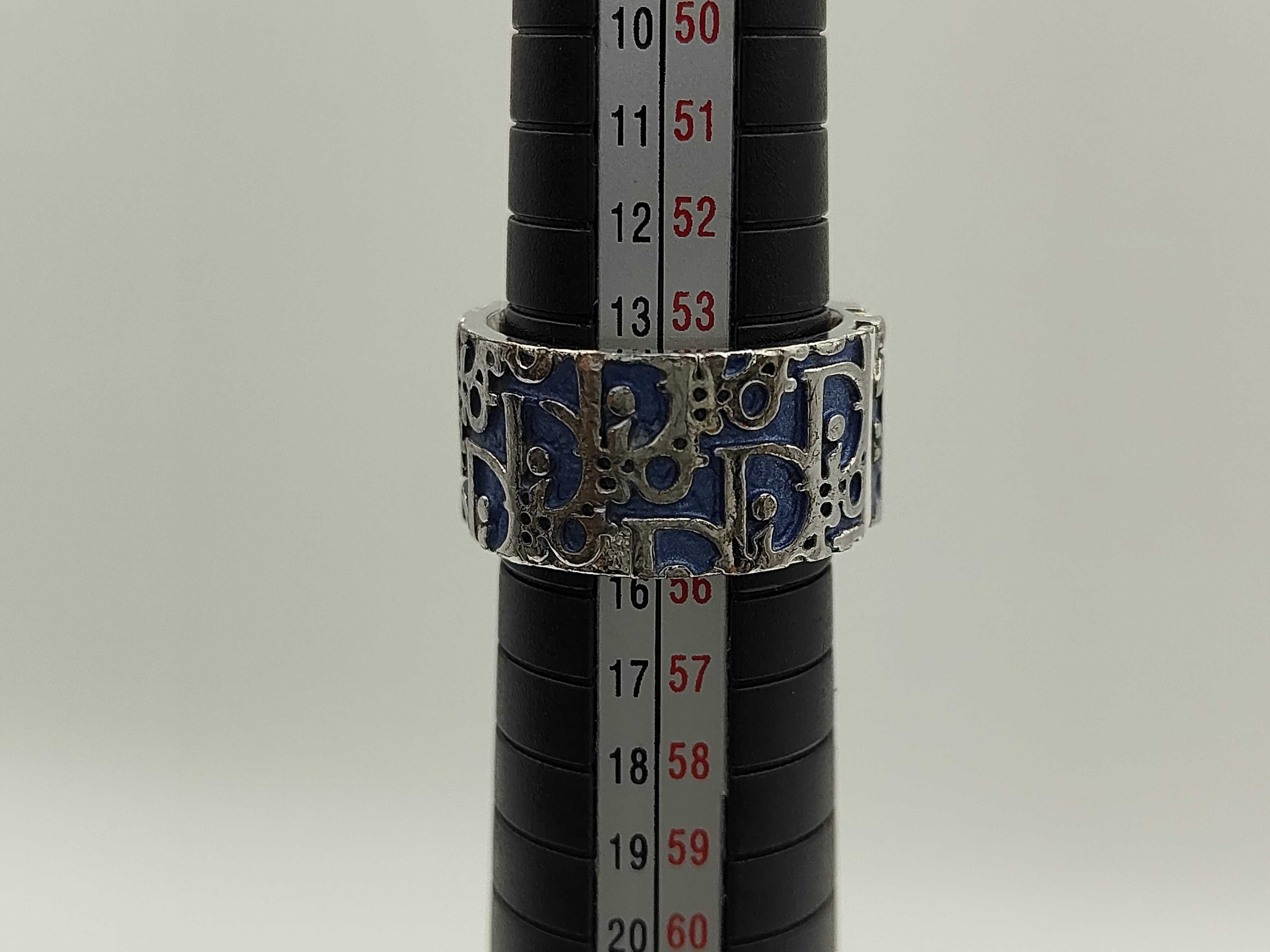Trotter Christian Trotter pattern blue ring — view 2