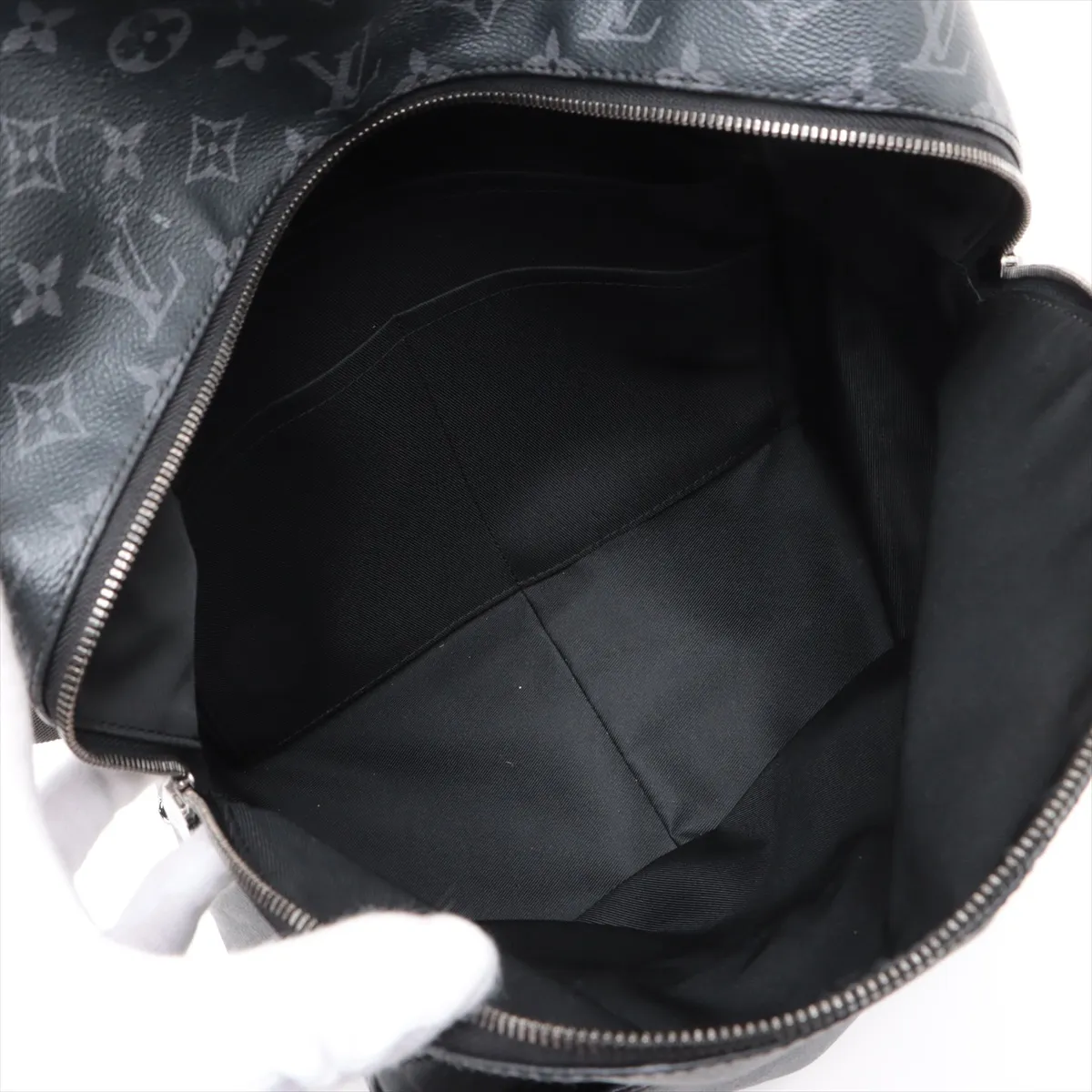 Monogram Eclipse Apollo Backpack M43186 Black (RFID detected) — view 7