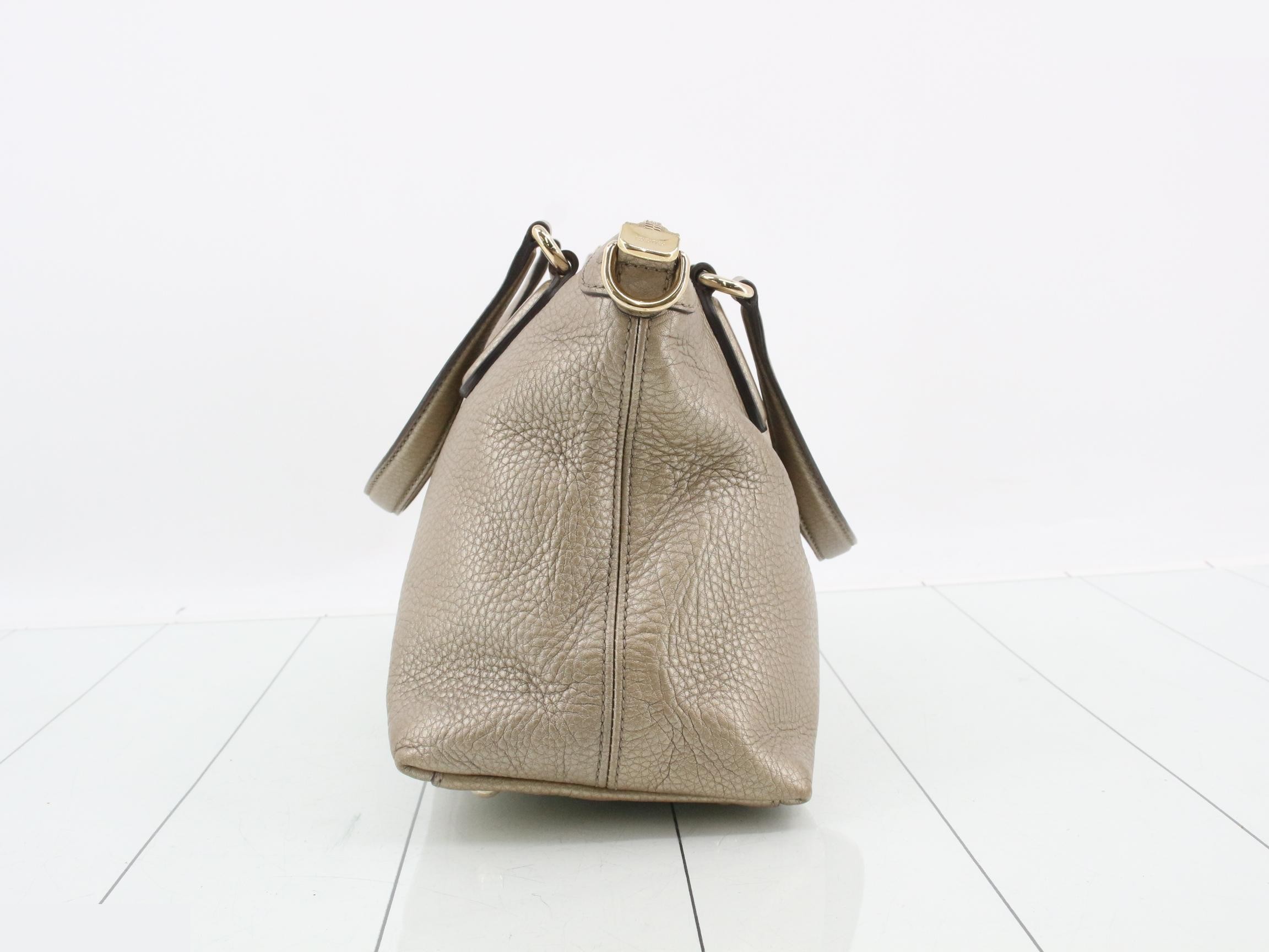 Soho (Bag) - Handbag, Leather, Gold — view 3