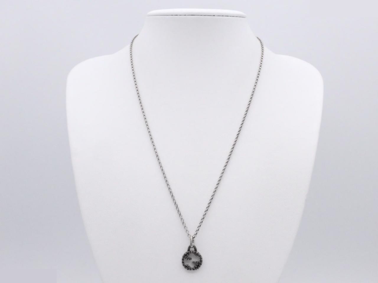 Interlocking necklace, SV925, 7.3g, chain approximately 48cm — view 3