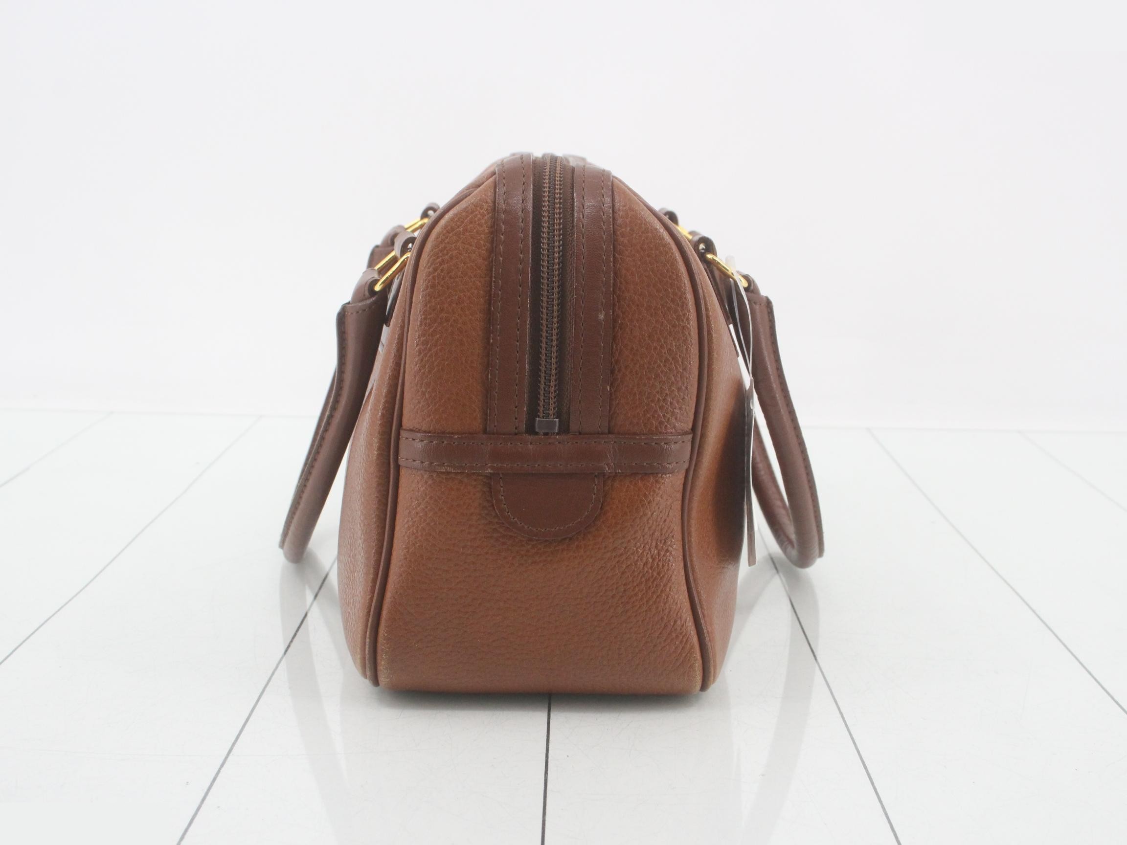 Leather Boston bag — view 3