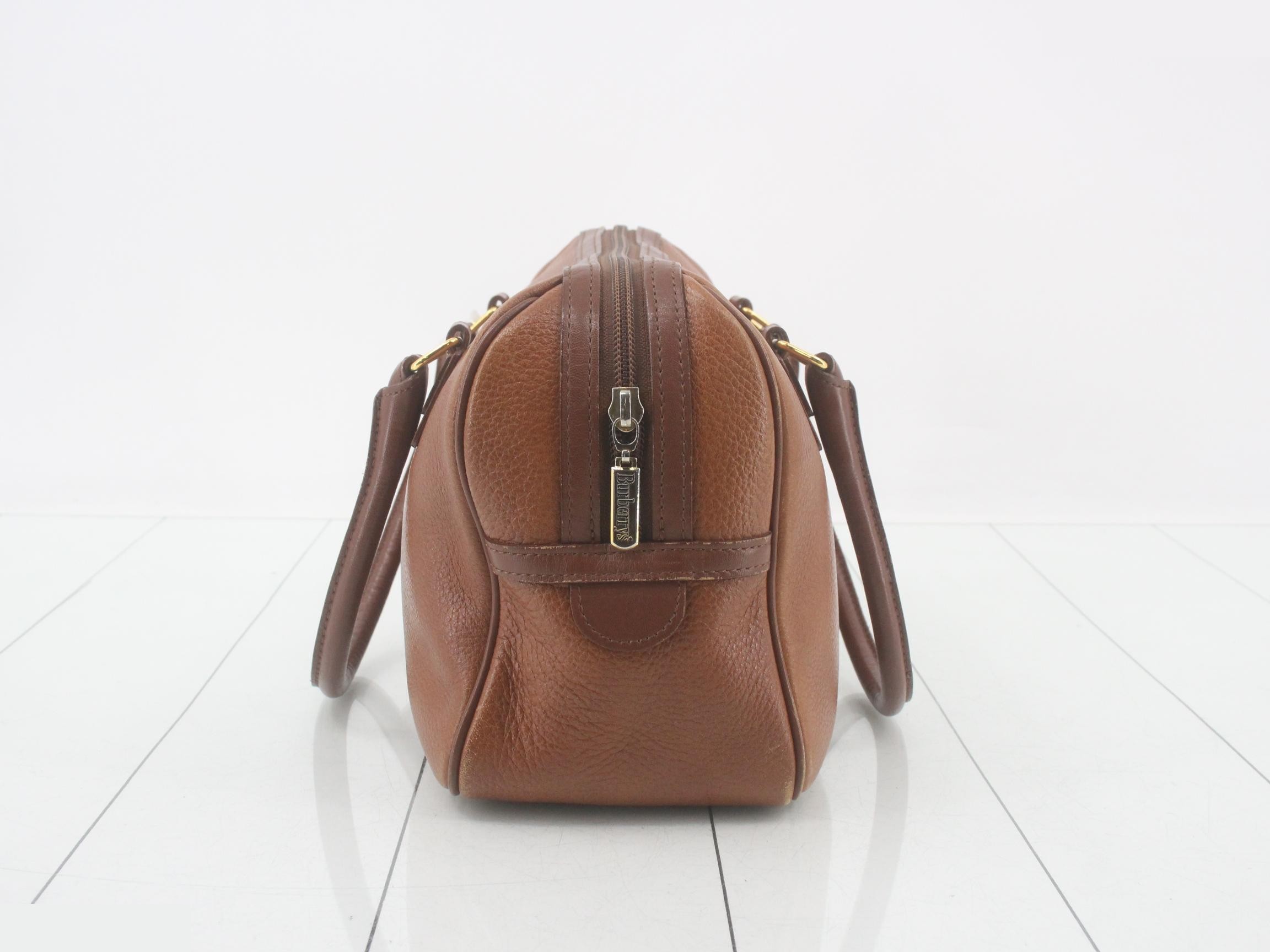 Leather Boston bag — view 4