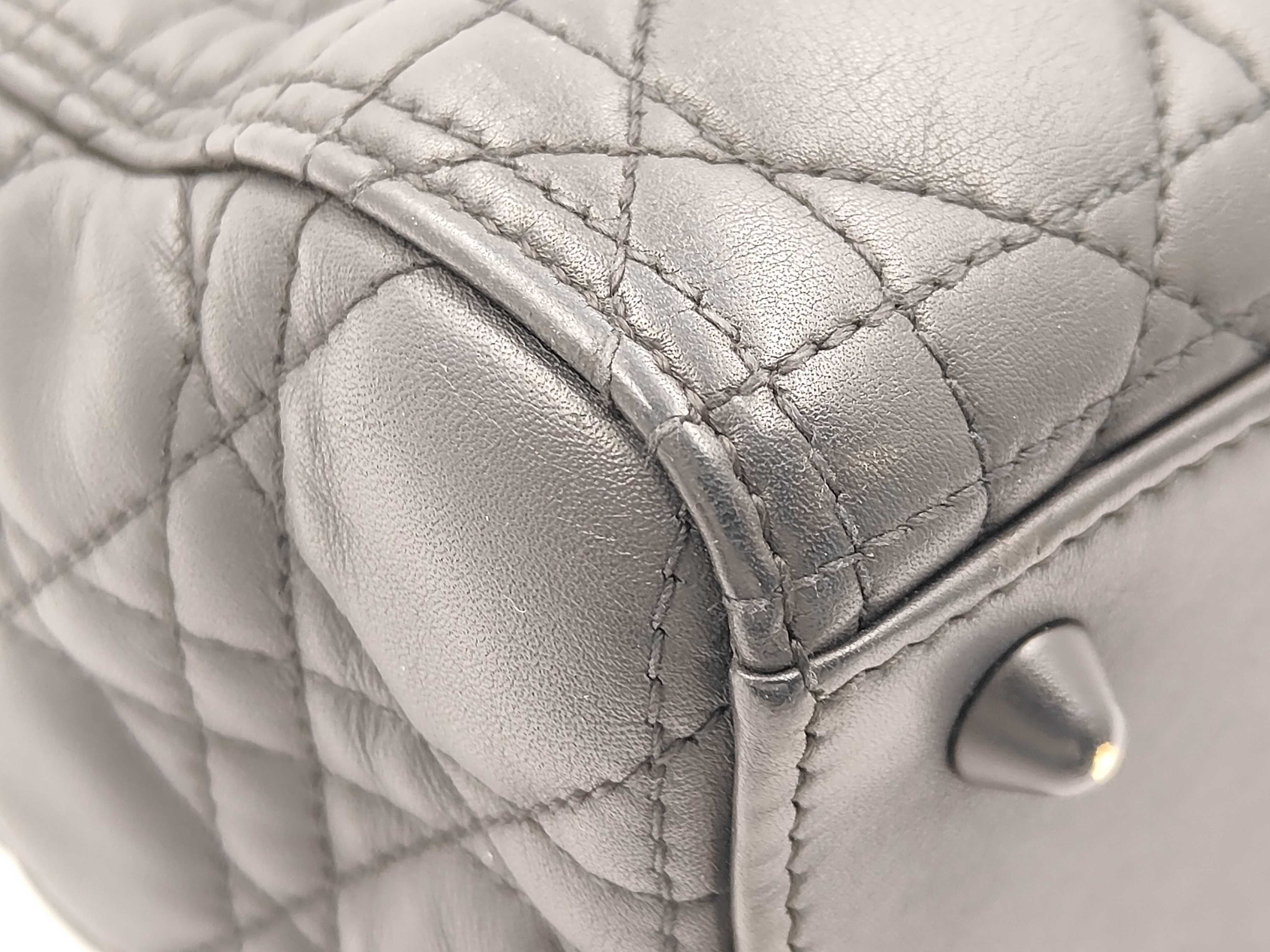 Lady Dior Black Tote Bag — view 6