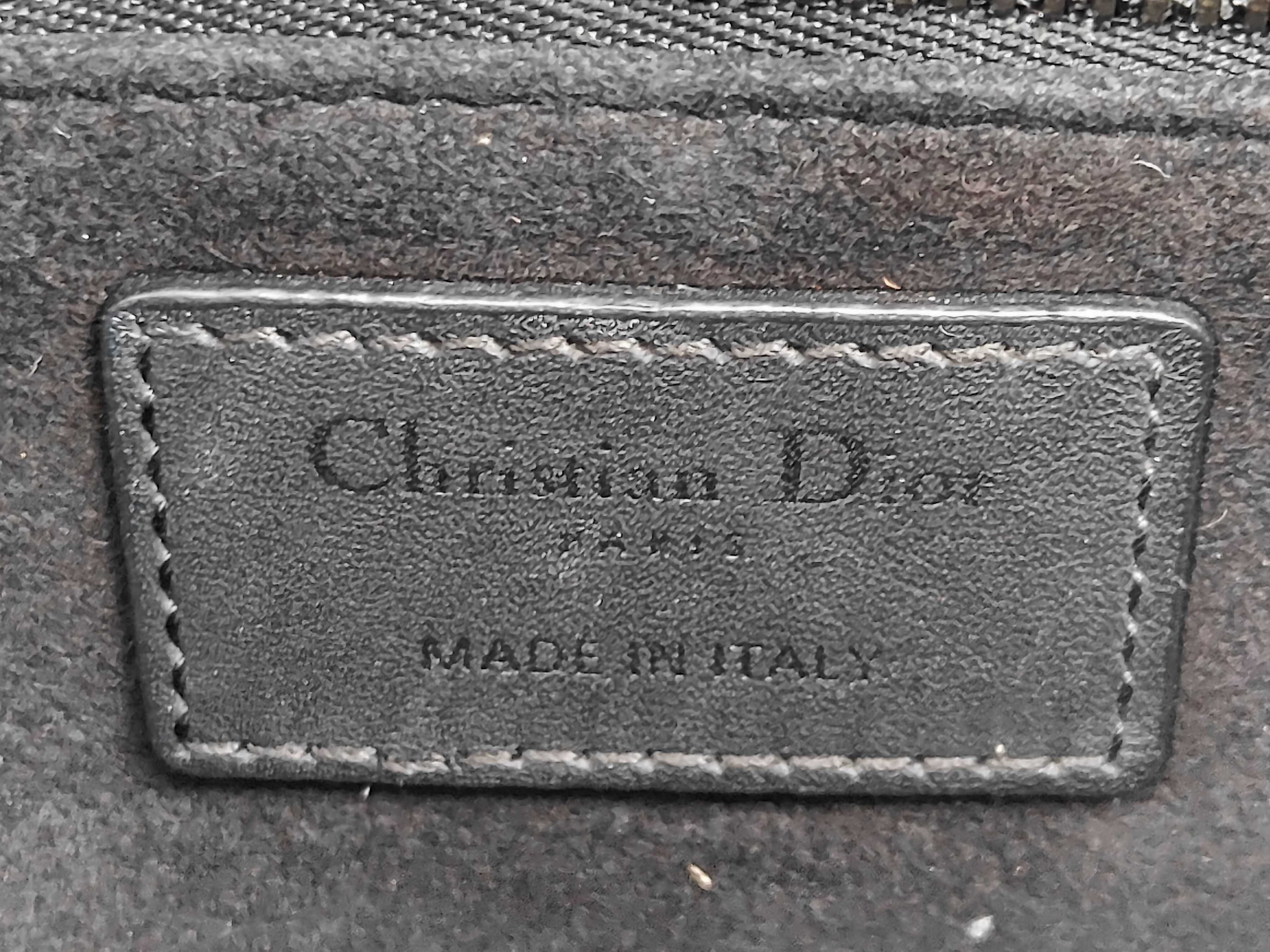 Lady Dior Black Tote Bag — view 10