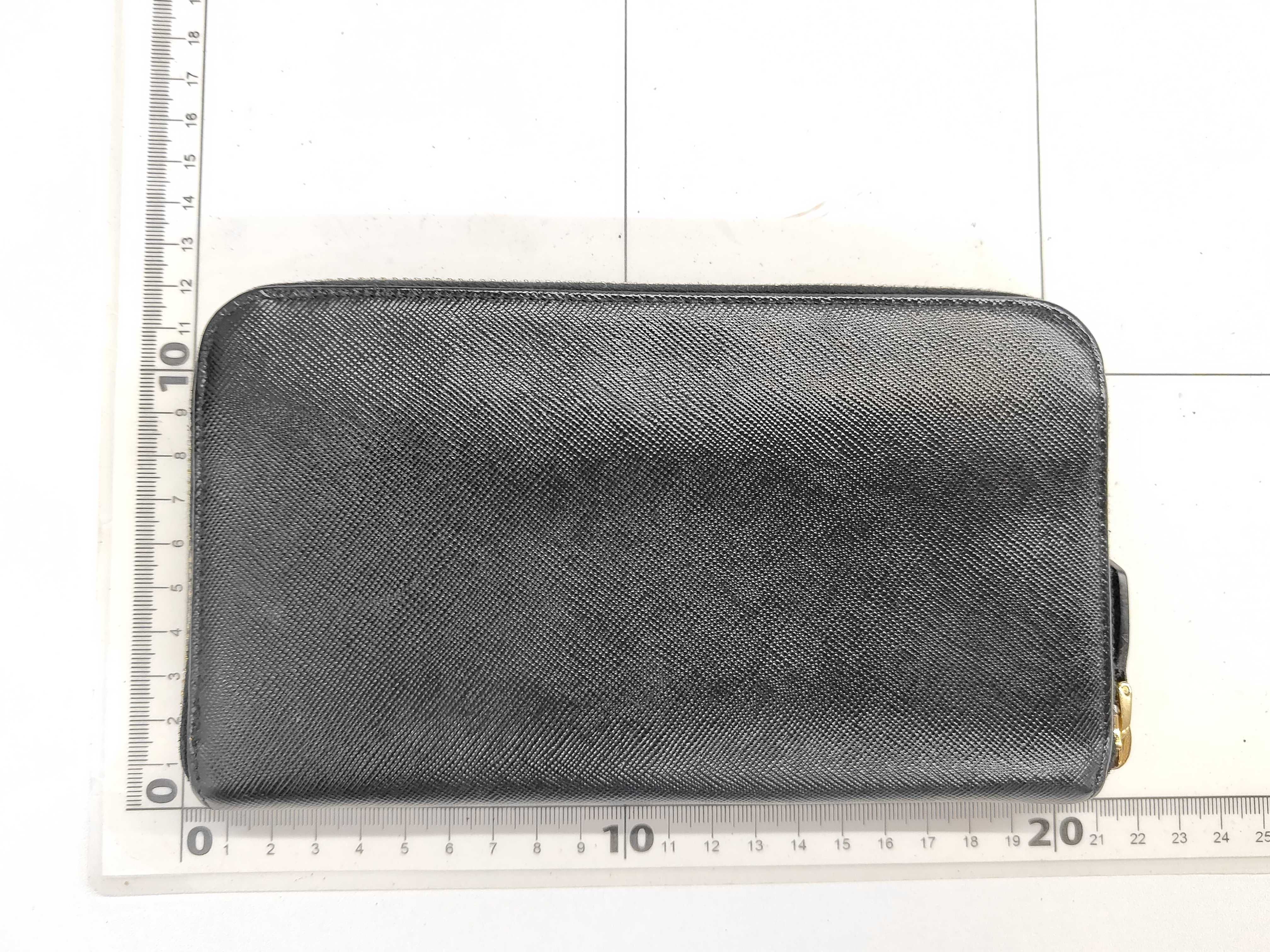 Saffiano Long Wallet Black 1ML506 Wallet — view 2