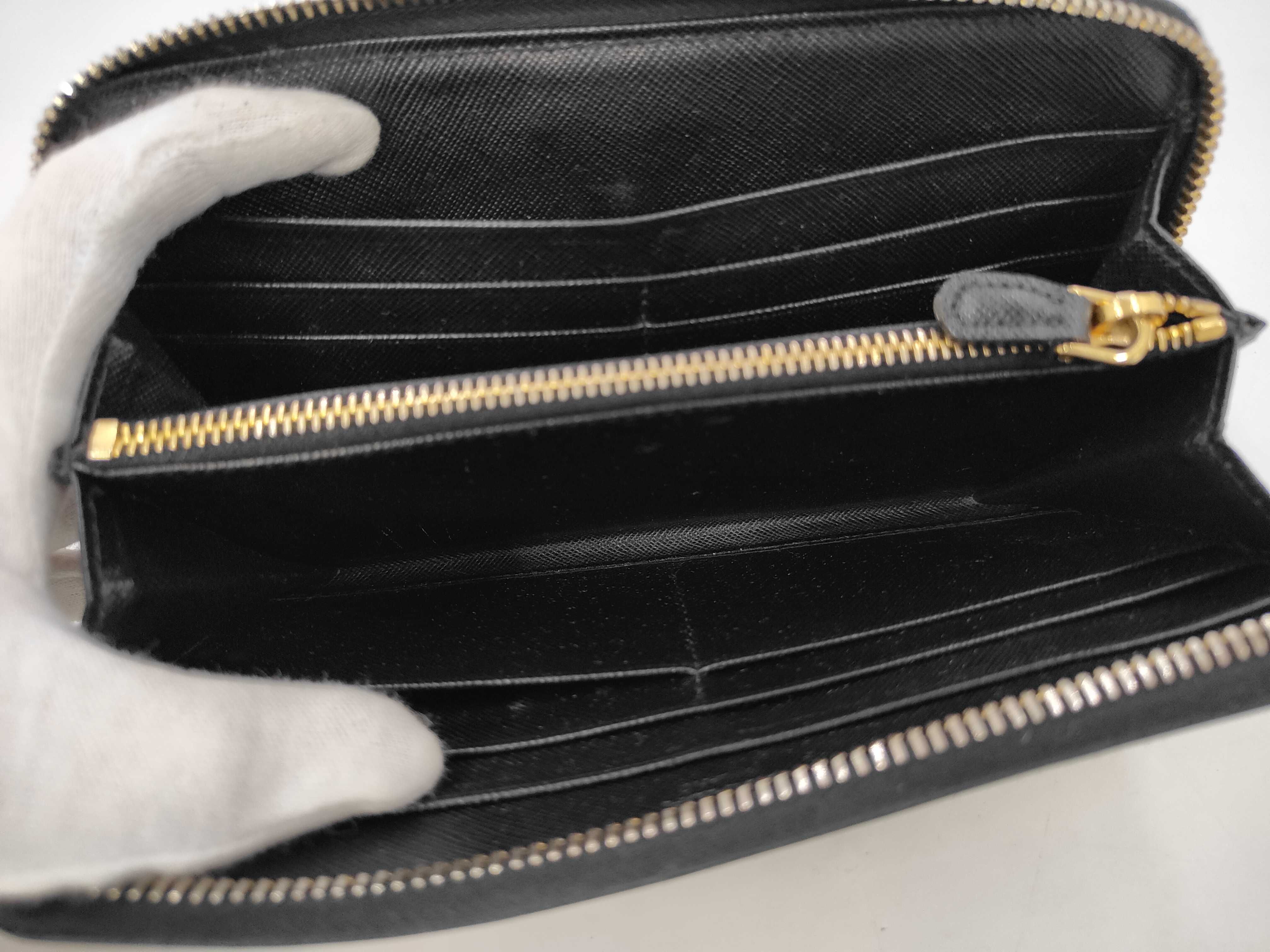 Saffiano Long Wallet Black 1ML506 Wallet — view 6