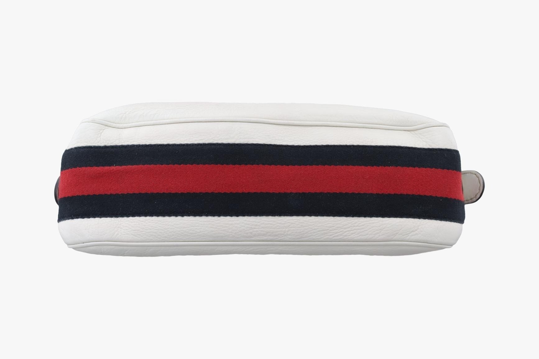 Heritage Horsebit Hobo Leather White — view 3