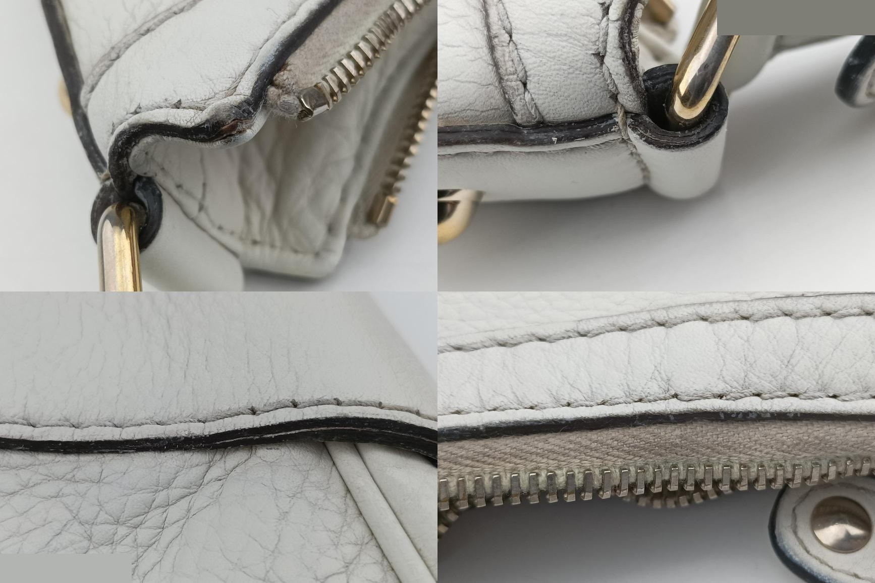 Heritage Horsebit Hobo Leather White — view 9