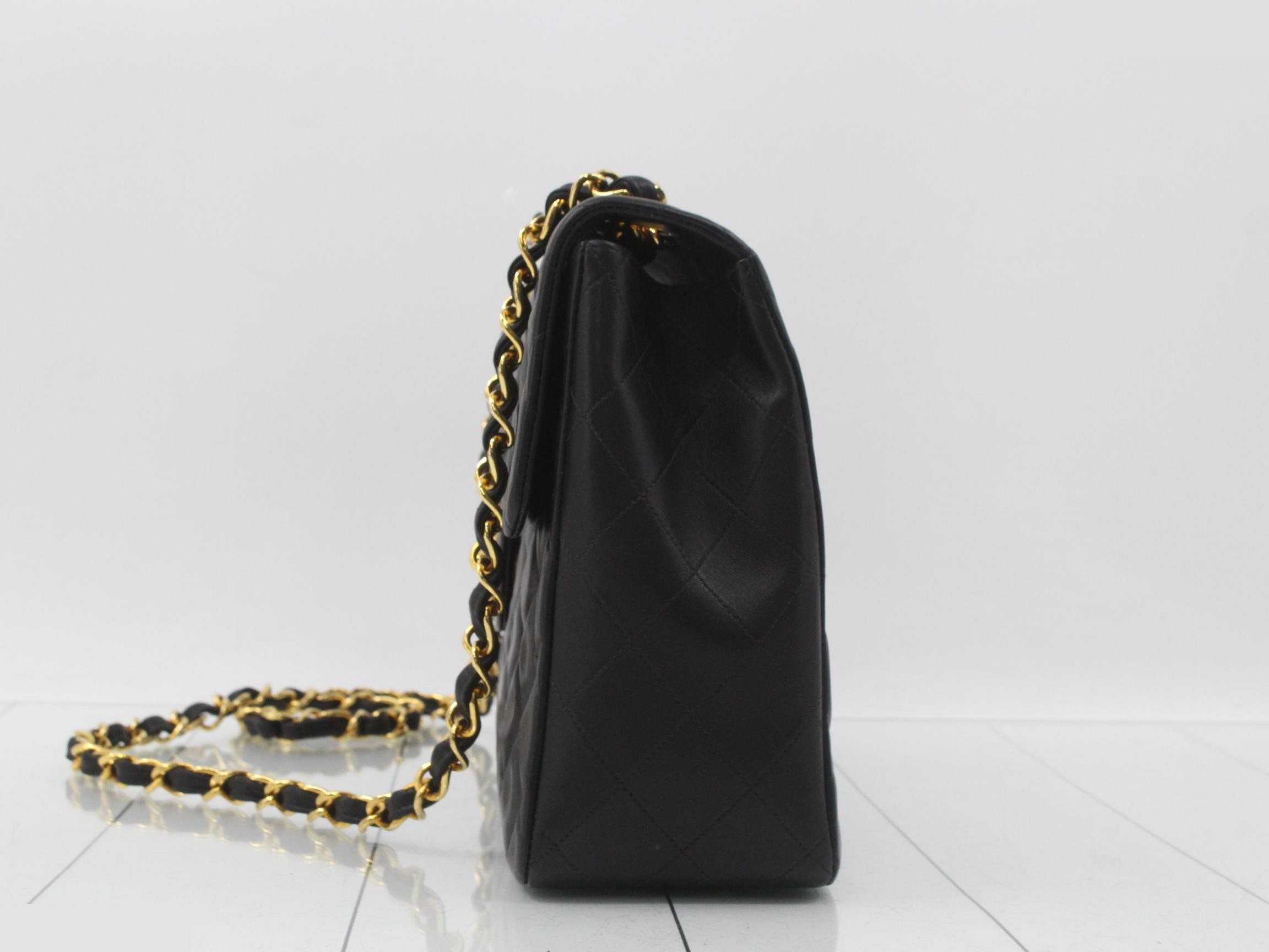 Matelassé Chain Shoulder Bag — view 3