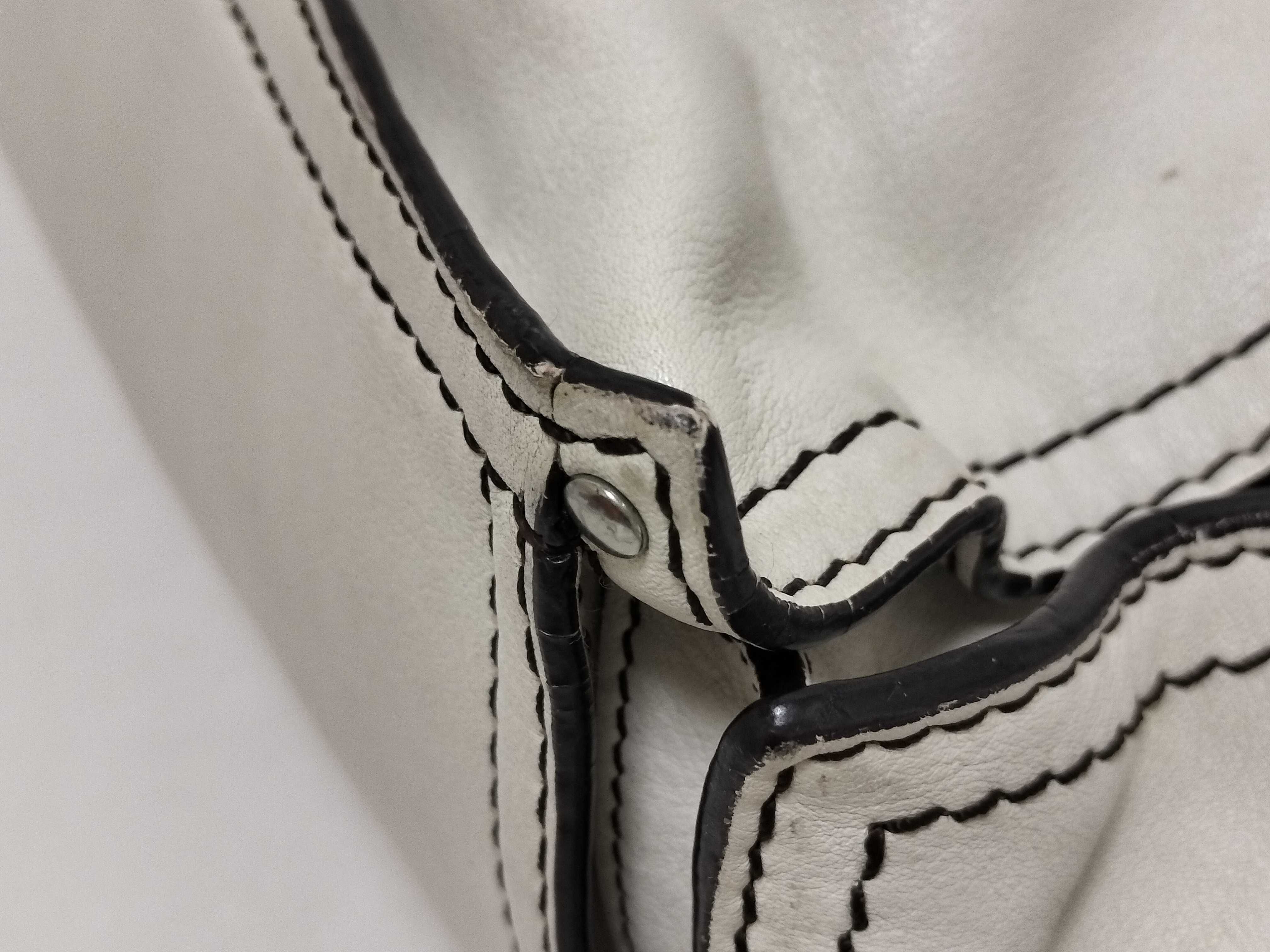 white shoulder bag — view 7