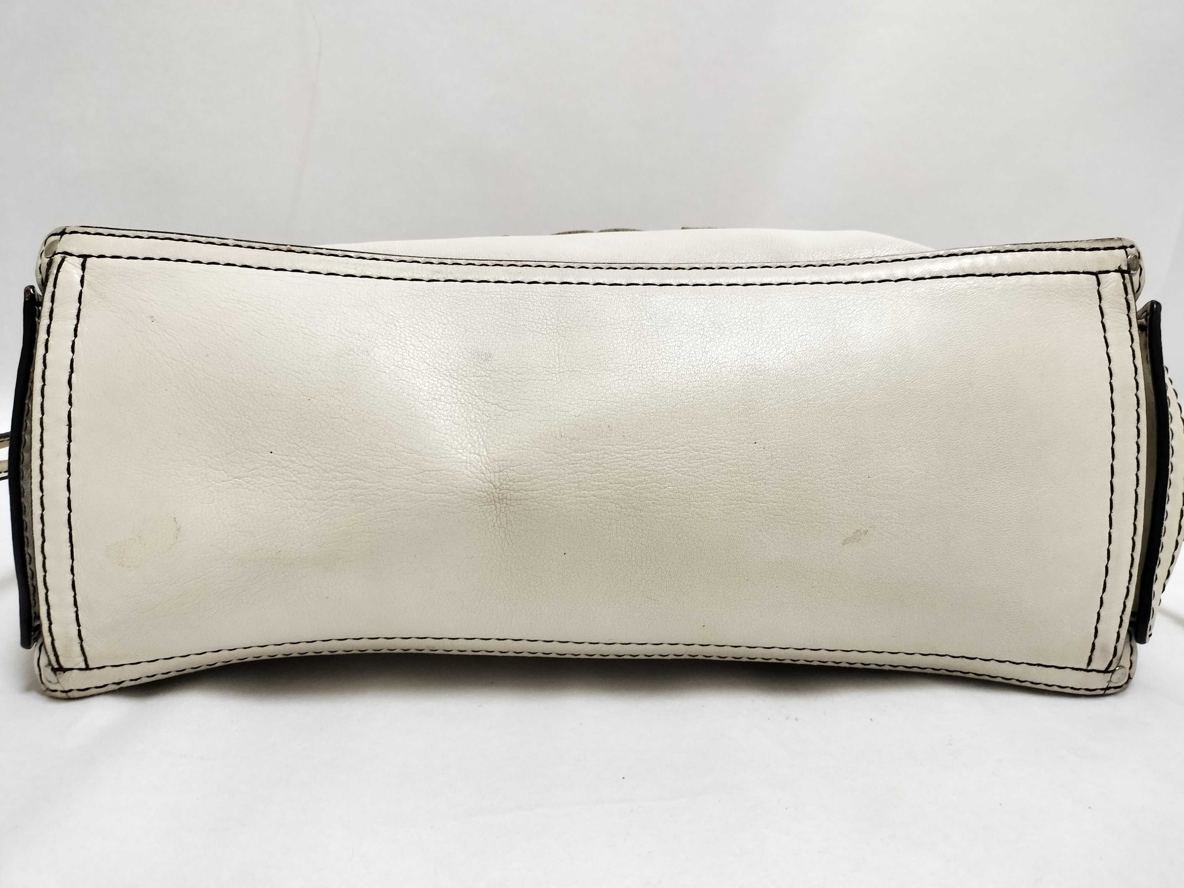 white shoulder bag — view 8