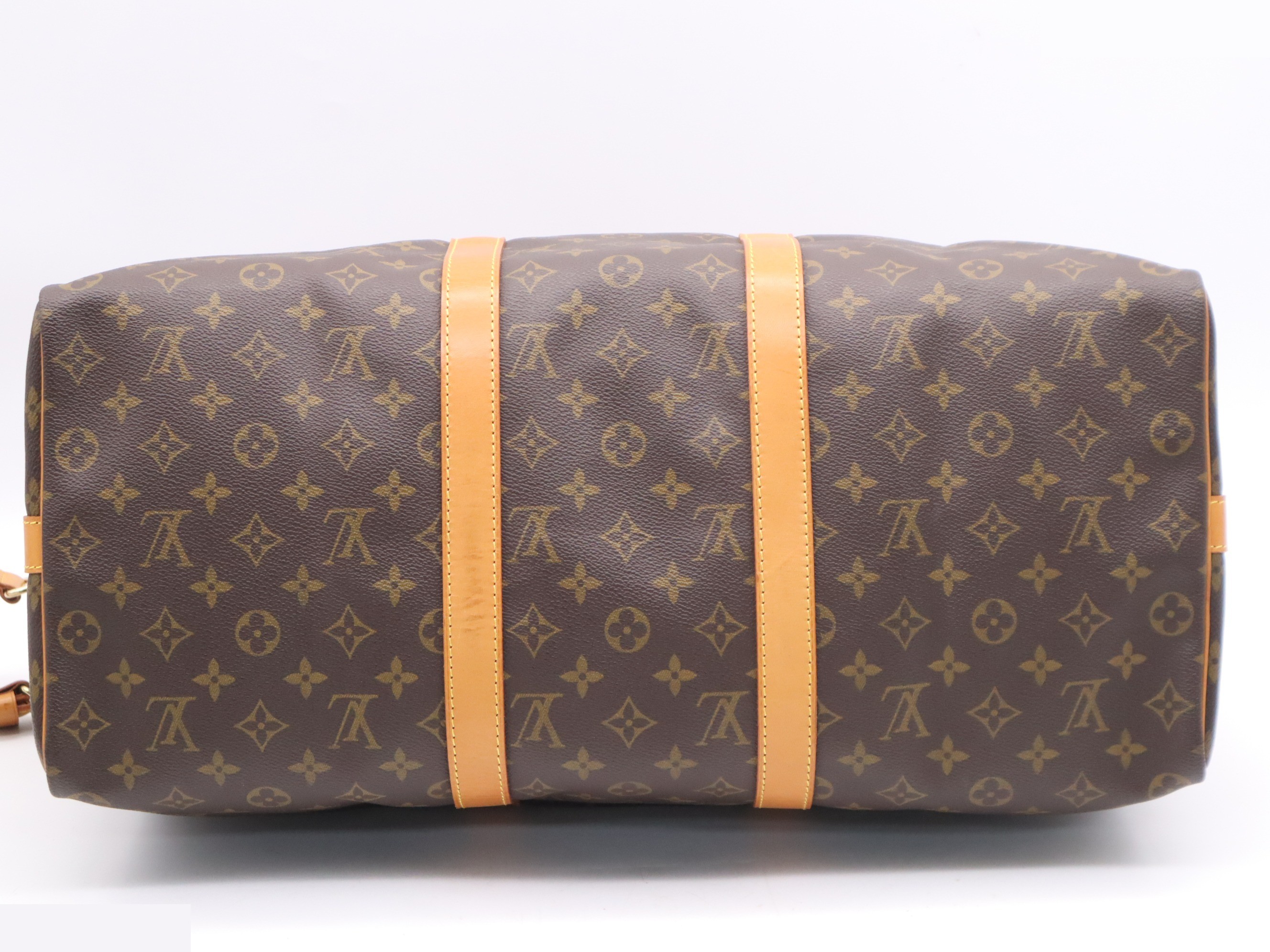Keepall Bandouliere 50: Shoulder strap, padlock, 2 keys, name tag. — view 4