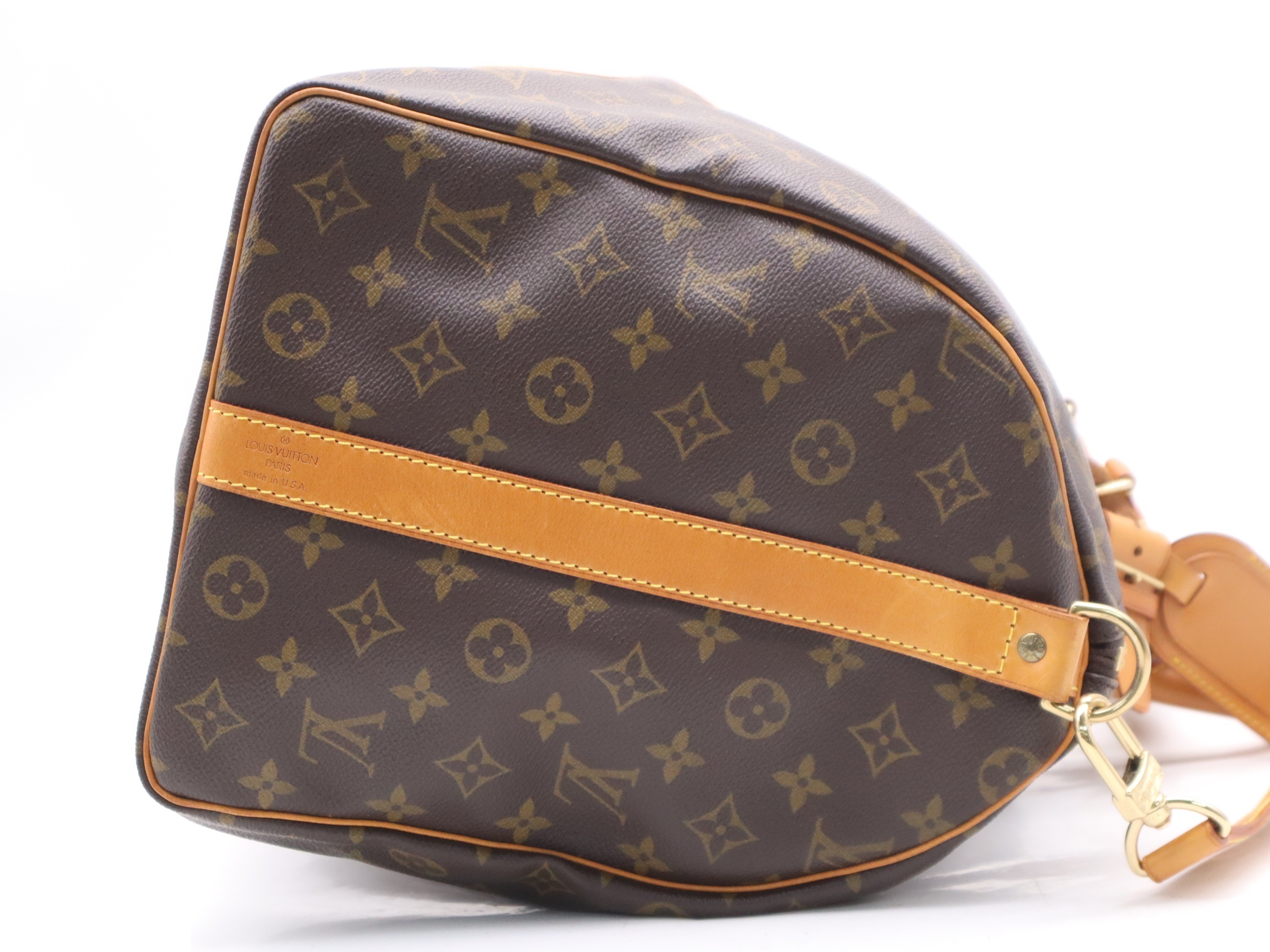 Keepall Bandouliere 50: Shoulder strap, padlock, 2 keys, name tag. — view 5