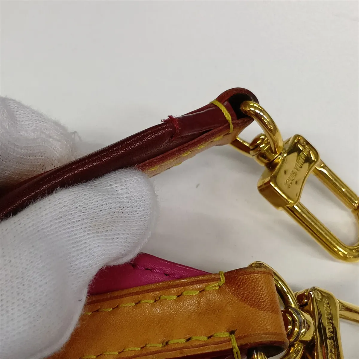 Monogram Cluny BB M42738 Brown x Pink (RFID detected) — view 15