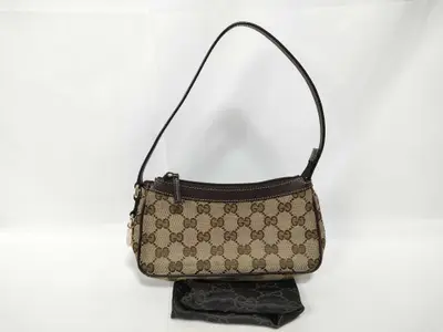GG Canvas 154432 Pouch with Charm