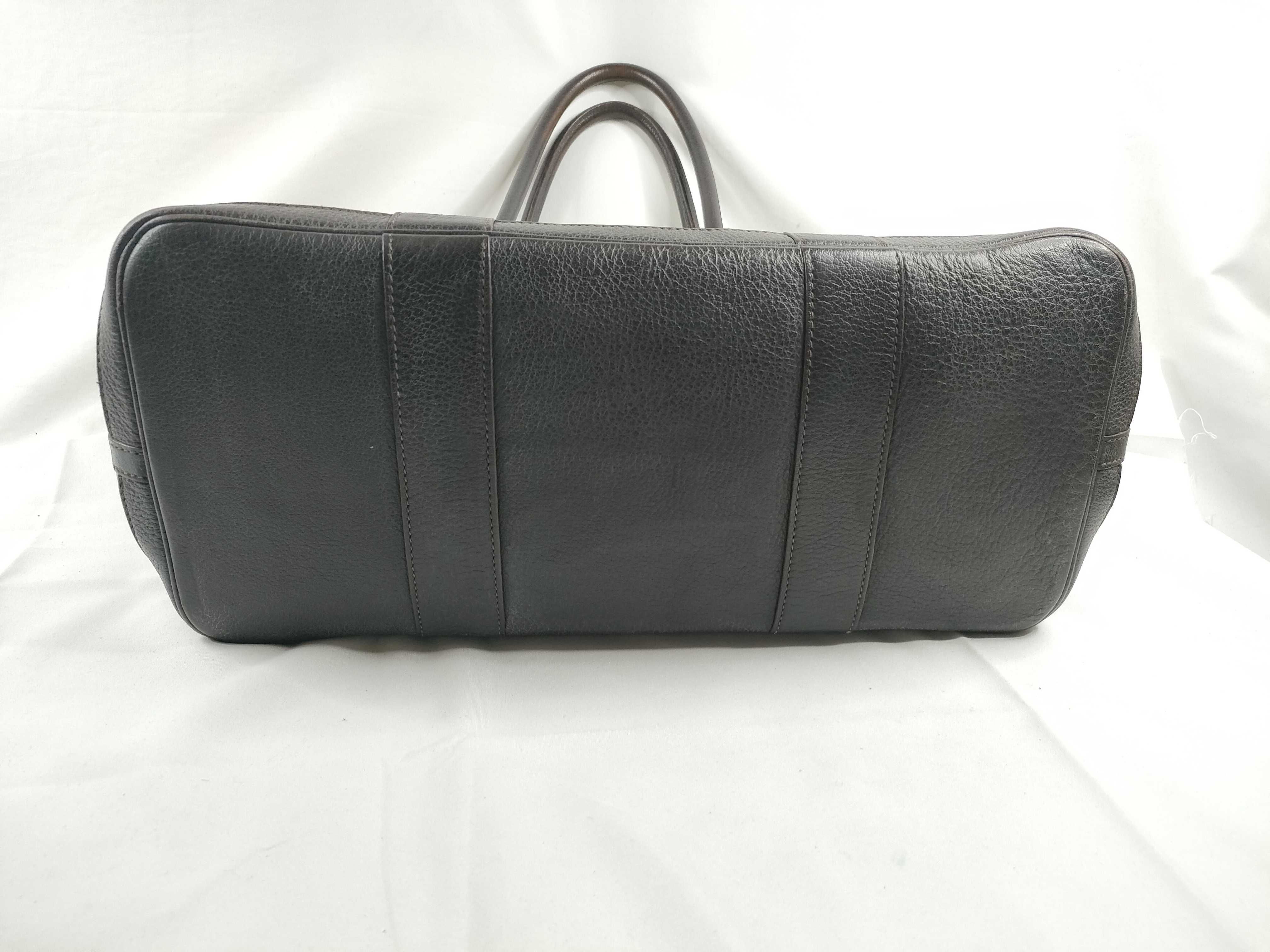 Garden Party Canvas Leather Tote Bag — view 4