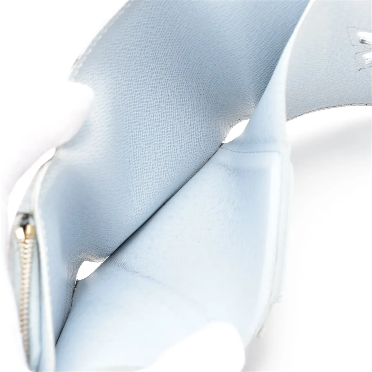 Epi Portefeuille Twist M69158 Light Blue Compact Wallet (RFID detected) — view 5
