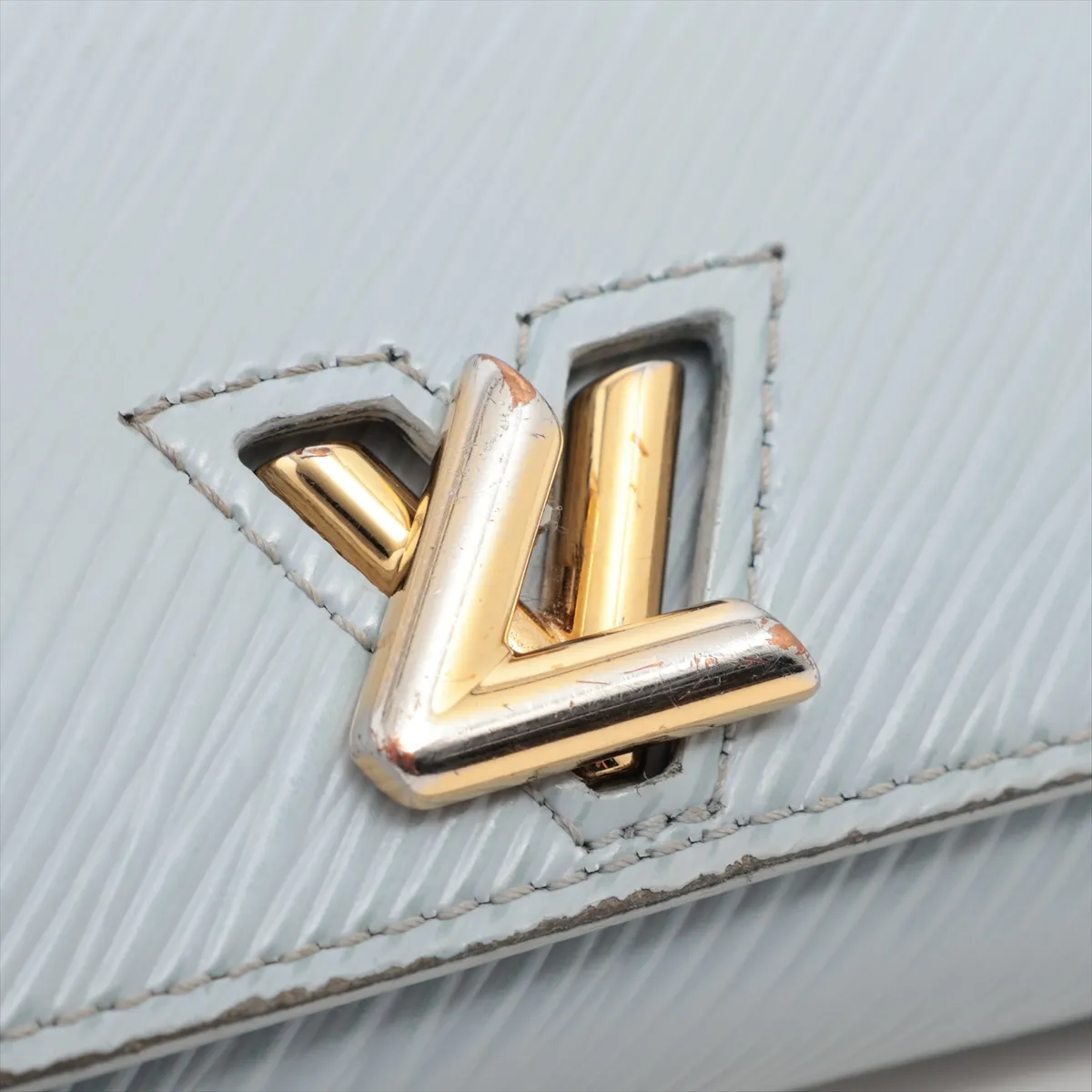 Epi Portefeuille Twist M69158 Light Blue Compact Wallet (RFID detected) — view 9