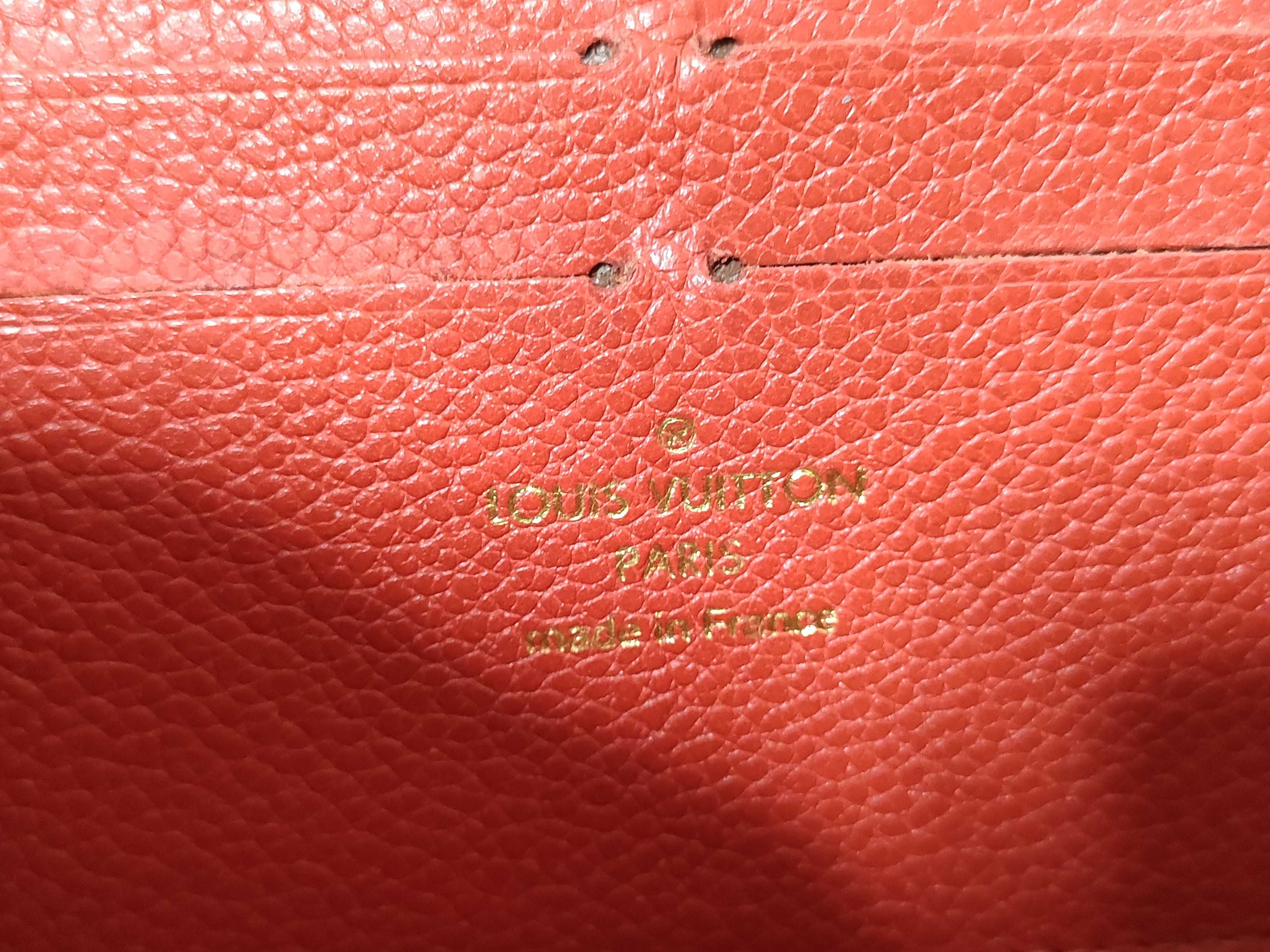 Monogram Empreinte Zippy Wallet Marine Rouge M62121 Wallet — view 8