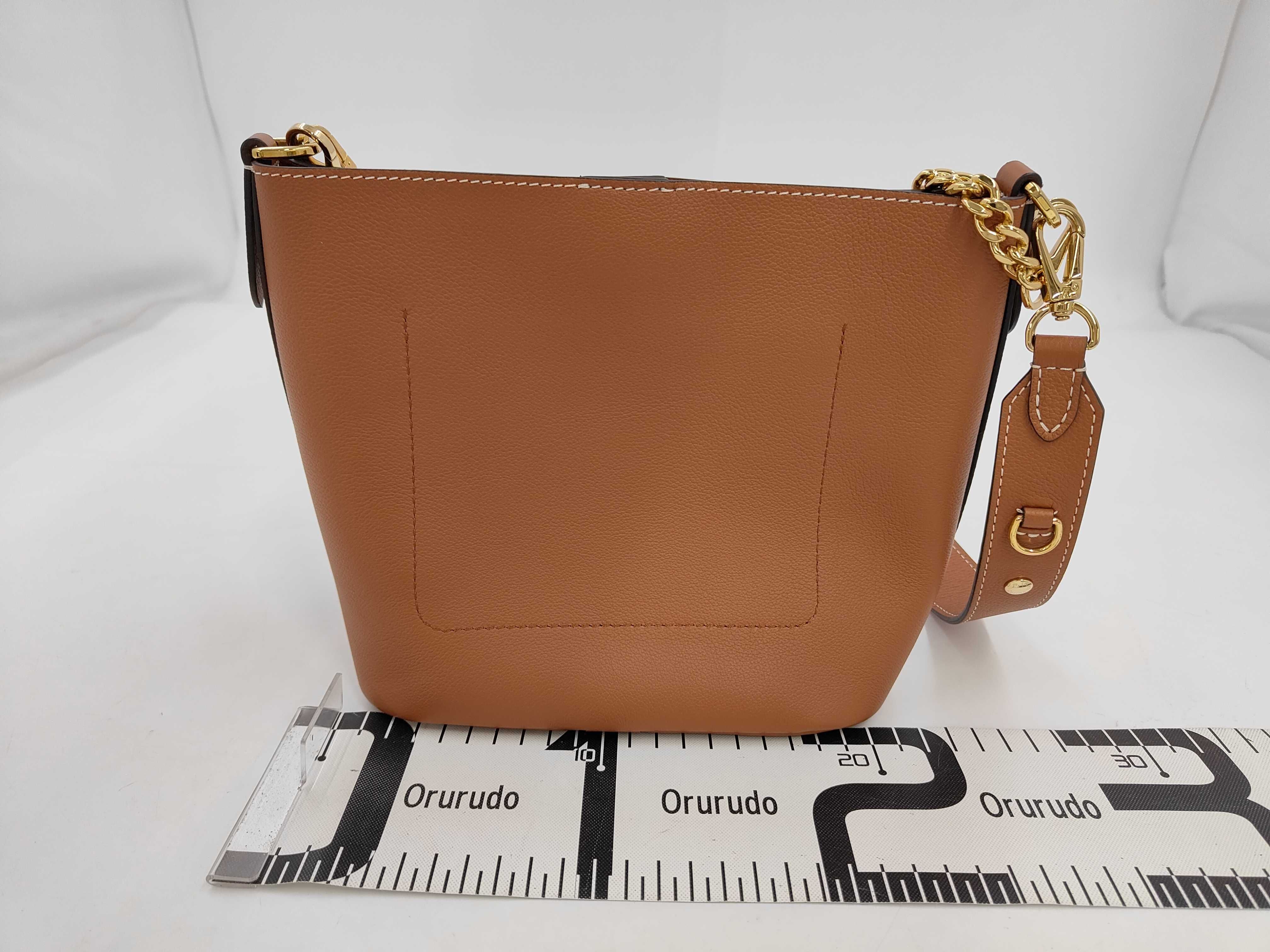 【Excellent Condition】 Calf Leather Lock & Walk M24165 RFID Shoulder Bag — view 2