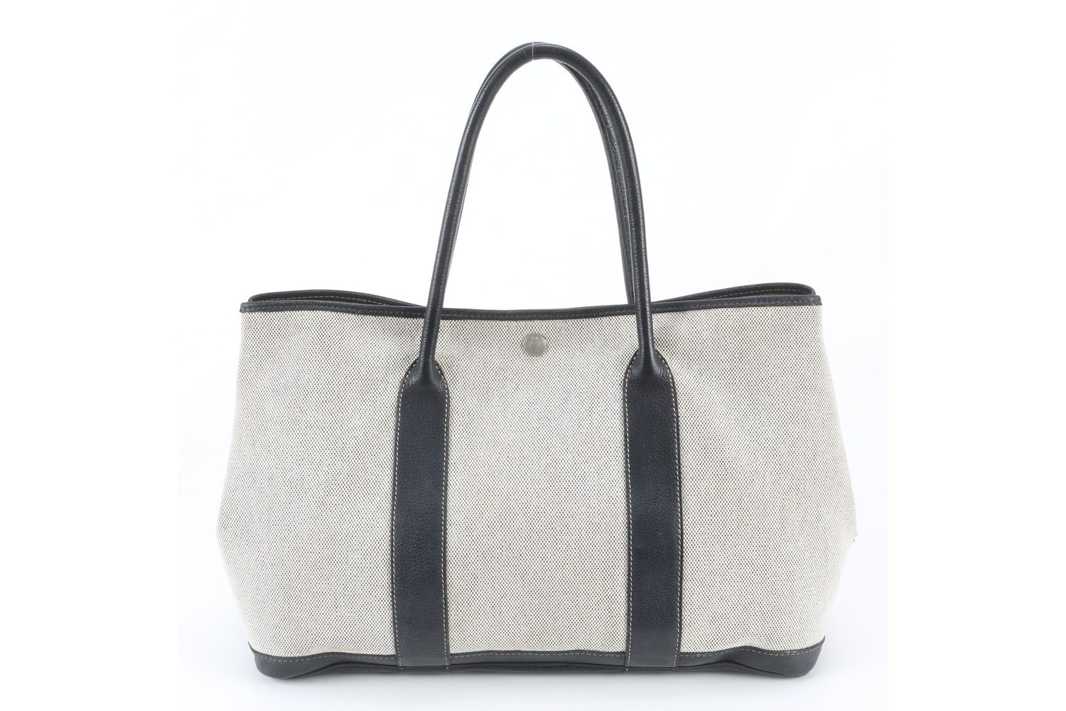 Garden Party PM G Stamped Leather Tote Bag — view 3