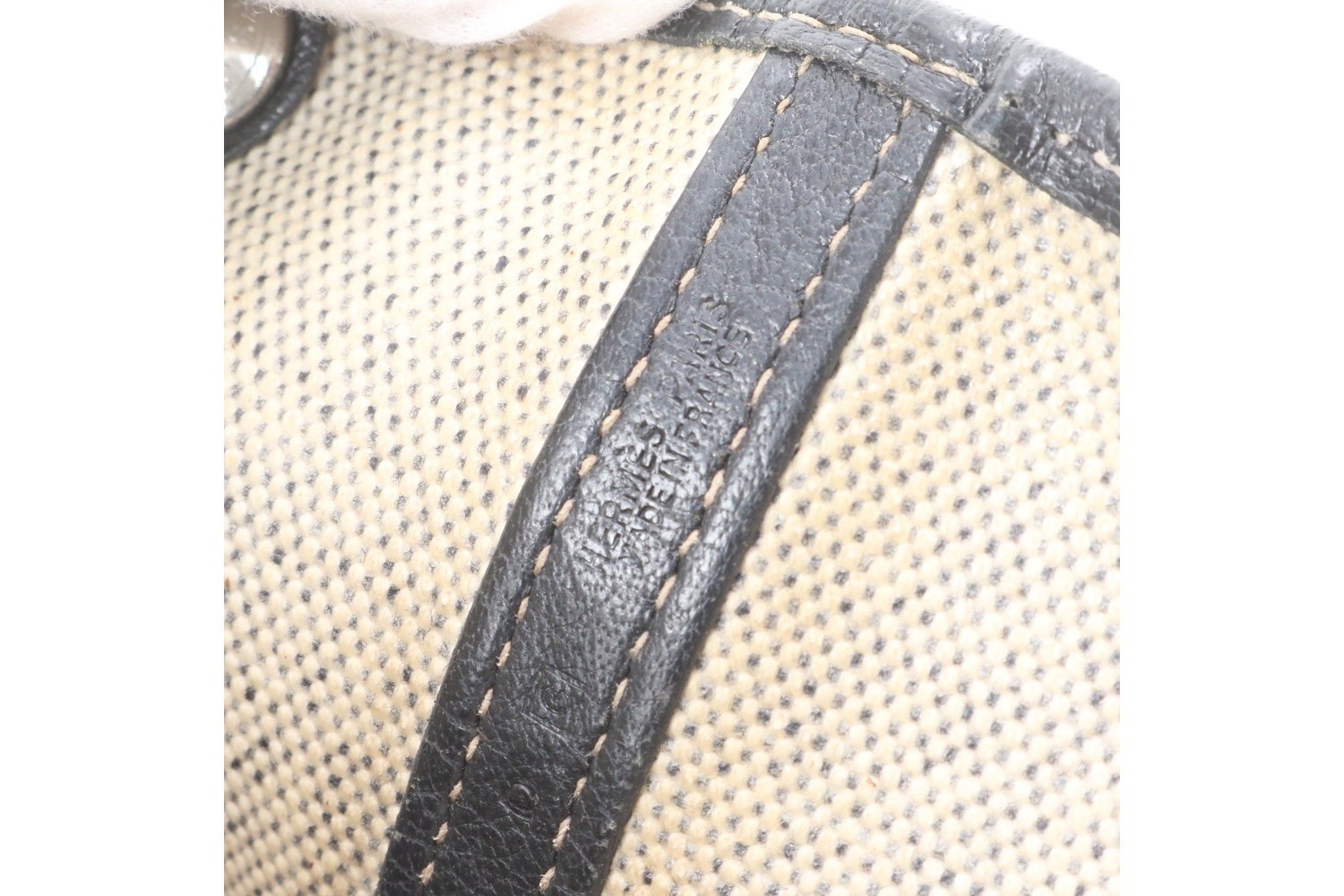 Garden Party PM G Stamped Leather Tote Bag — view 8
