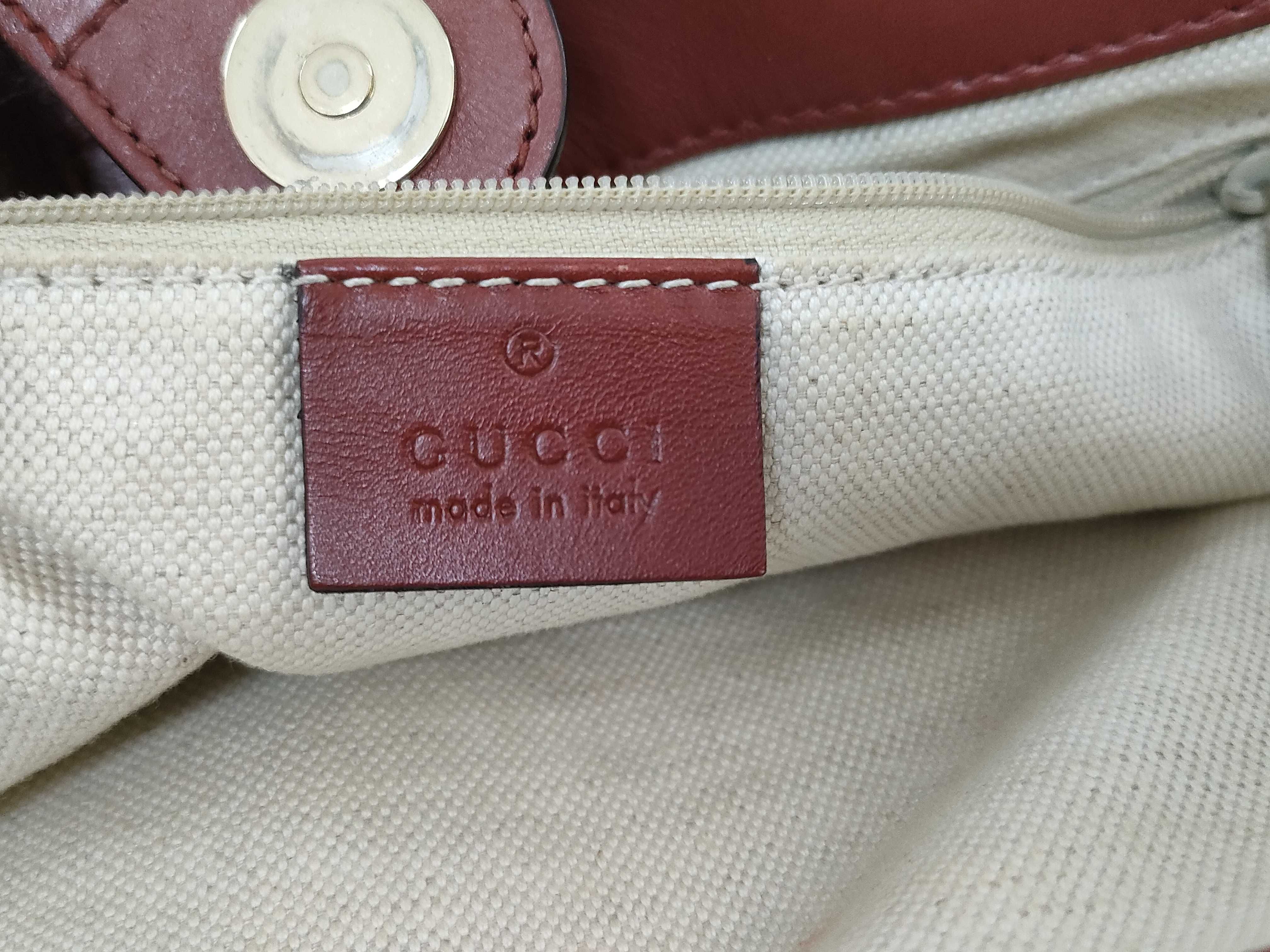 GG Canvas Tote Bag, Beige Tote Bag — view 14