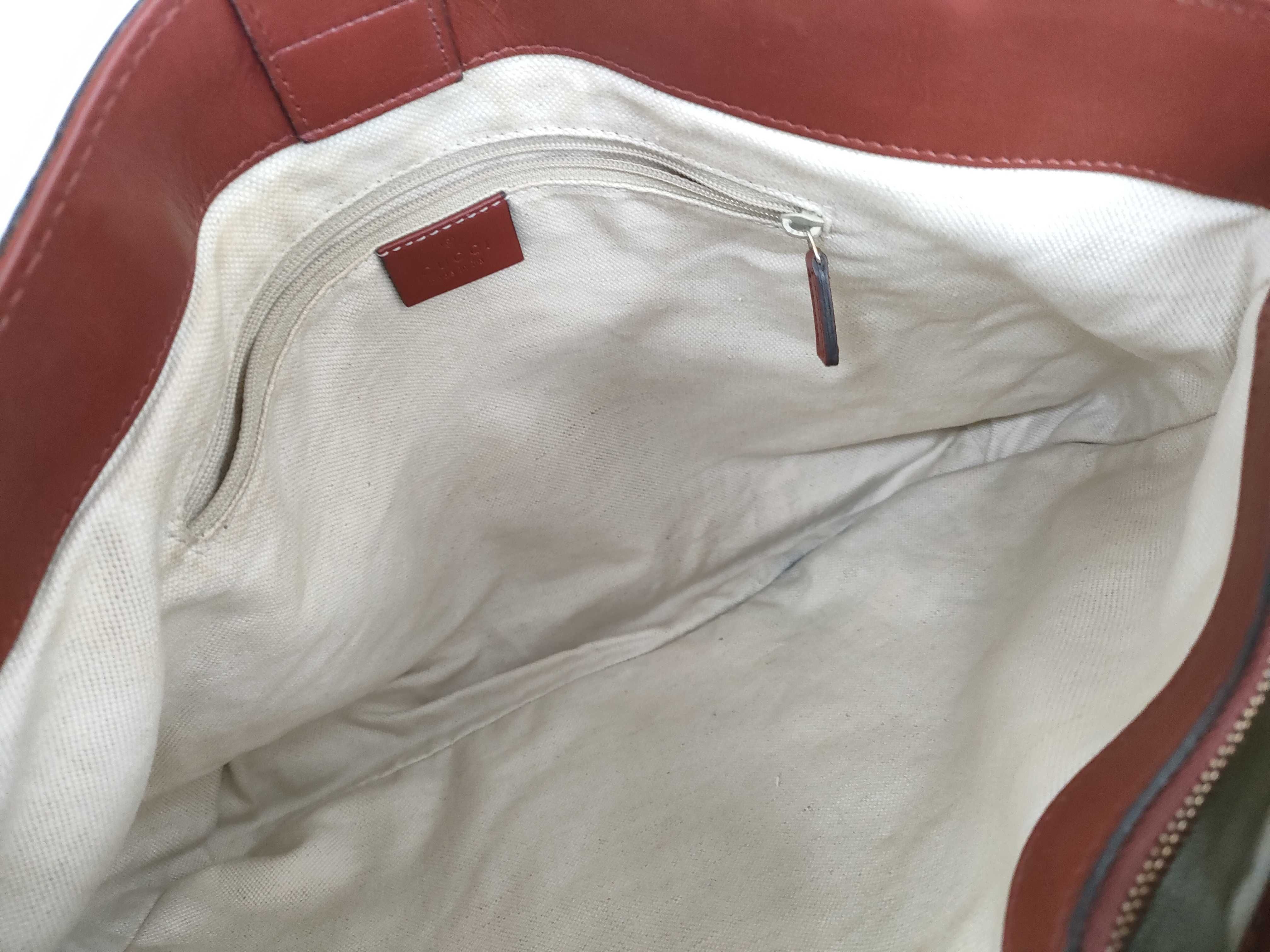 GG Canvas Tote Bag, Beige Tote Bag — view 8