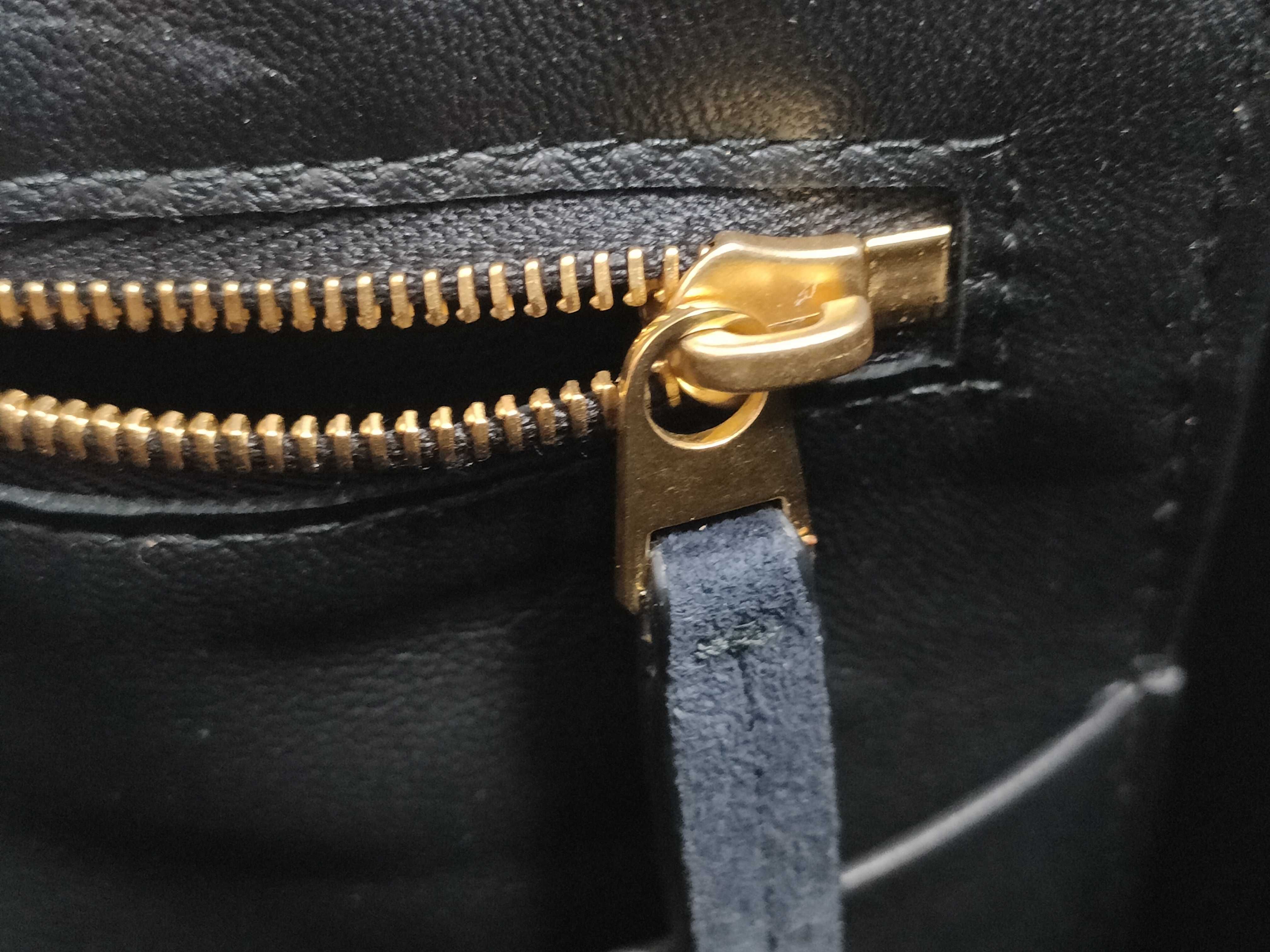 Shoulder Bag Suede Navy Shoulder Bag — view 15