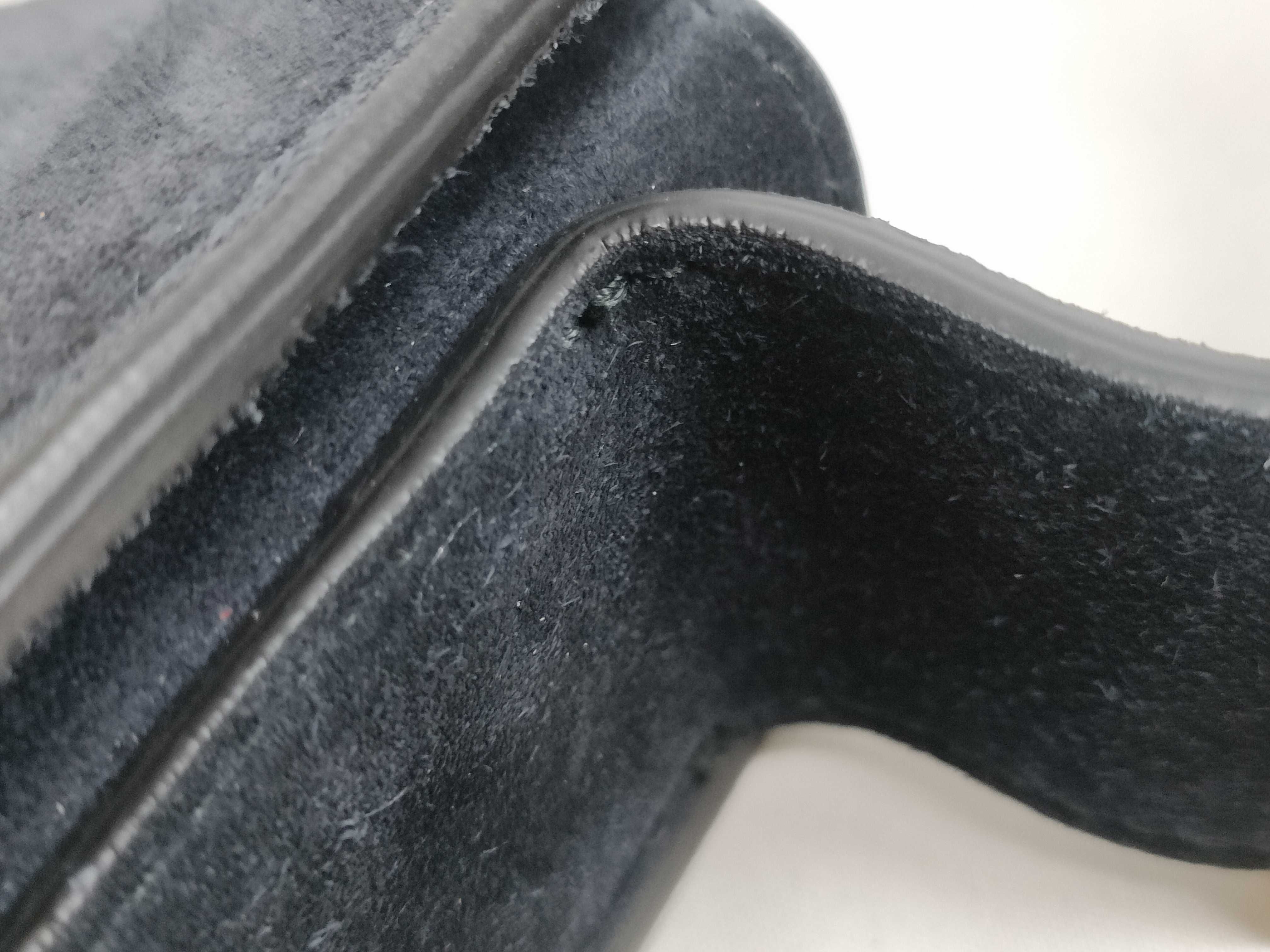 Shoulder Bag Suede Navy Shoulder Bag — view 5