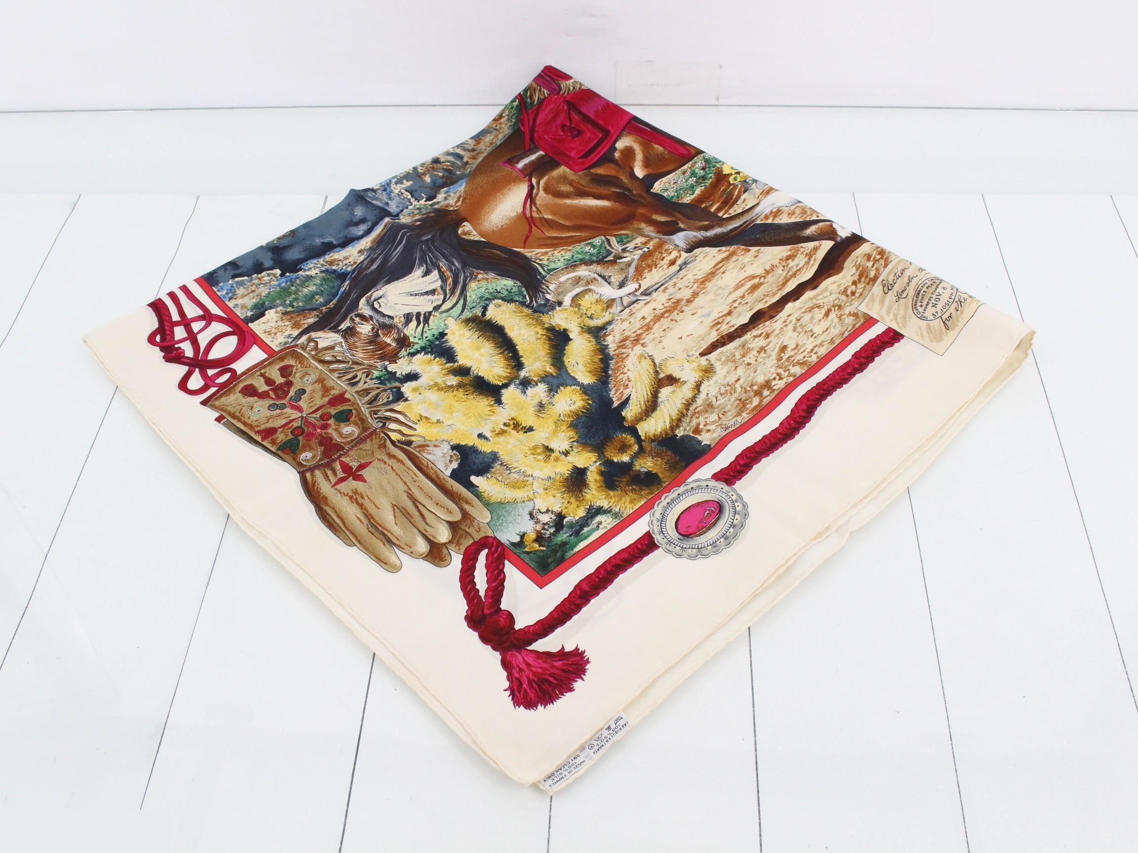 Carre 90 Scarf — view 2