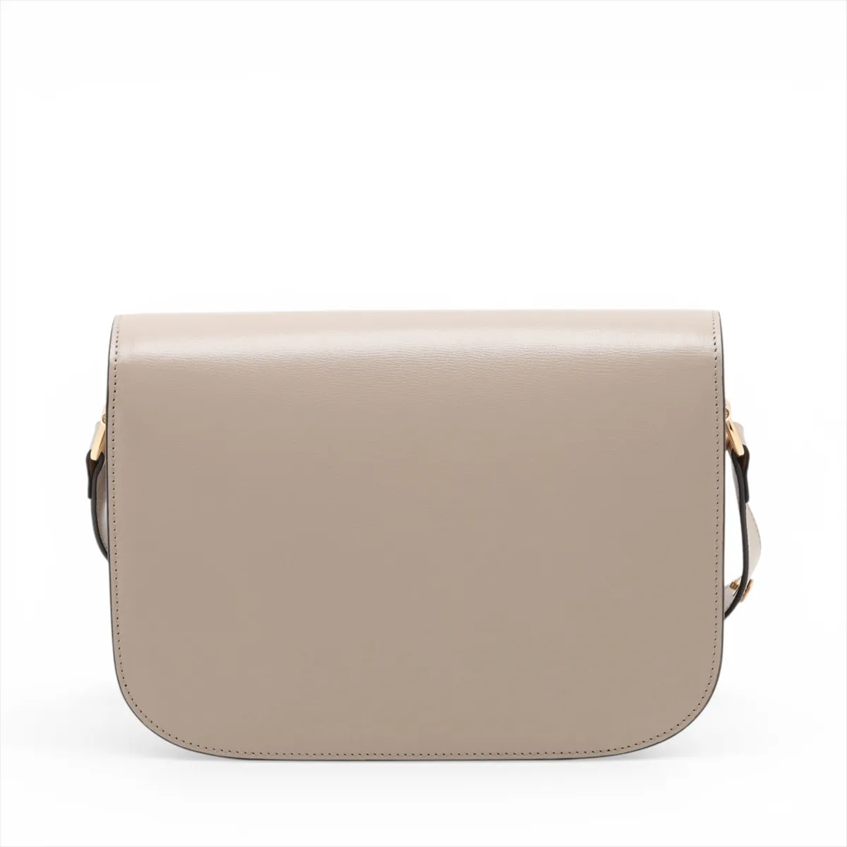 Horsebit 1955 Leather Shoulder Bag, Beige, 602204 — view 2