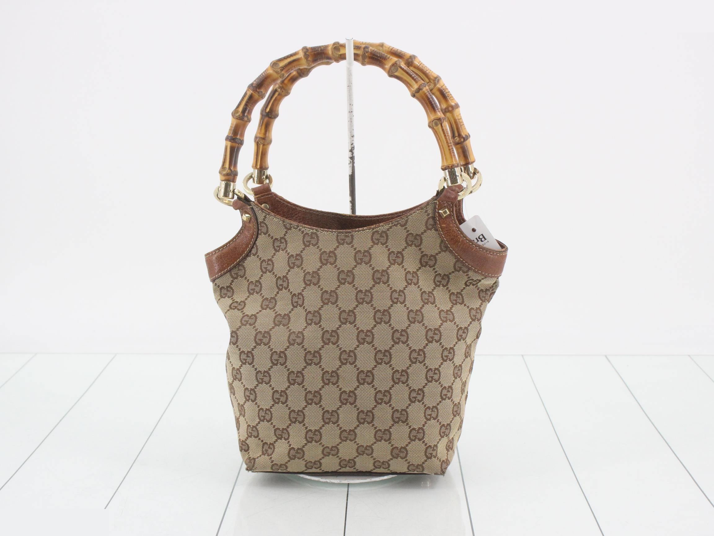 GG Canvas Bamboo Semi-Shoulder Bag — view 2