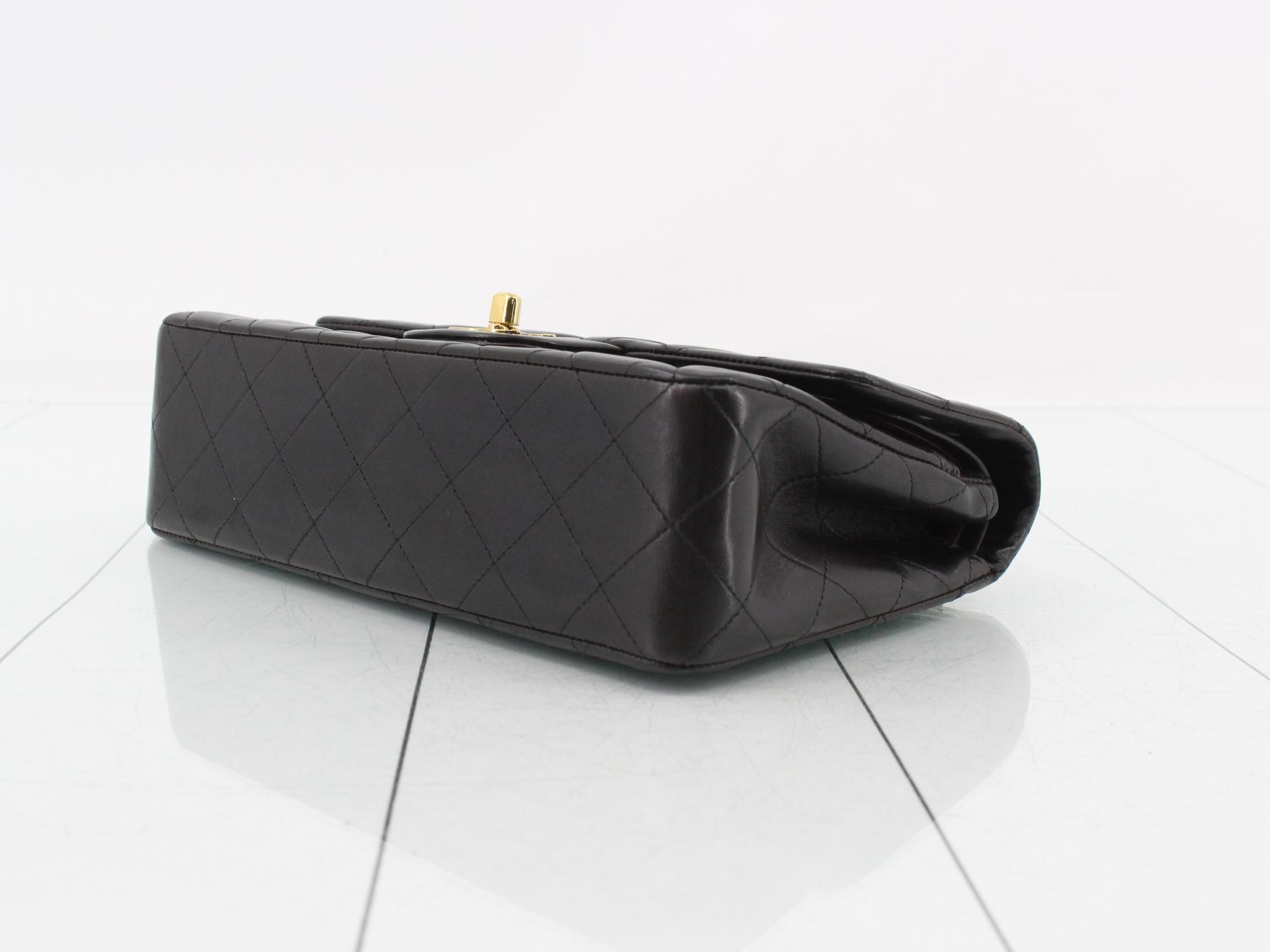 Lambskin Matelassé 23 Double Flap Chain Shoulder Bag — view 6