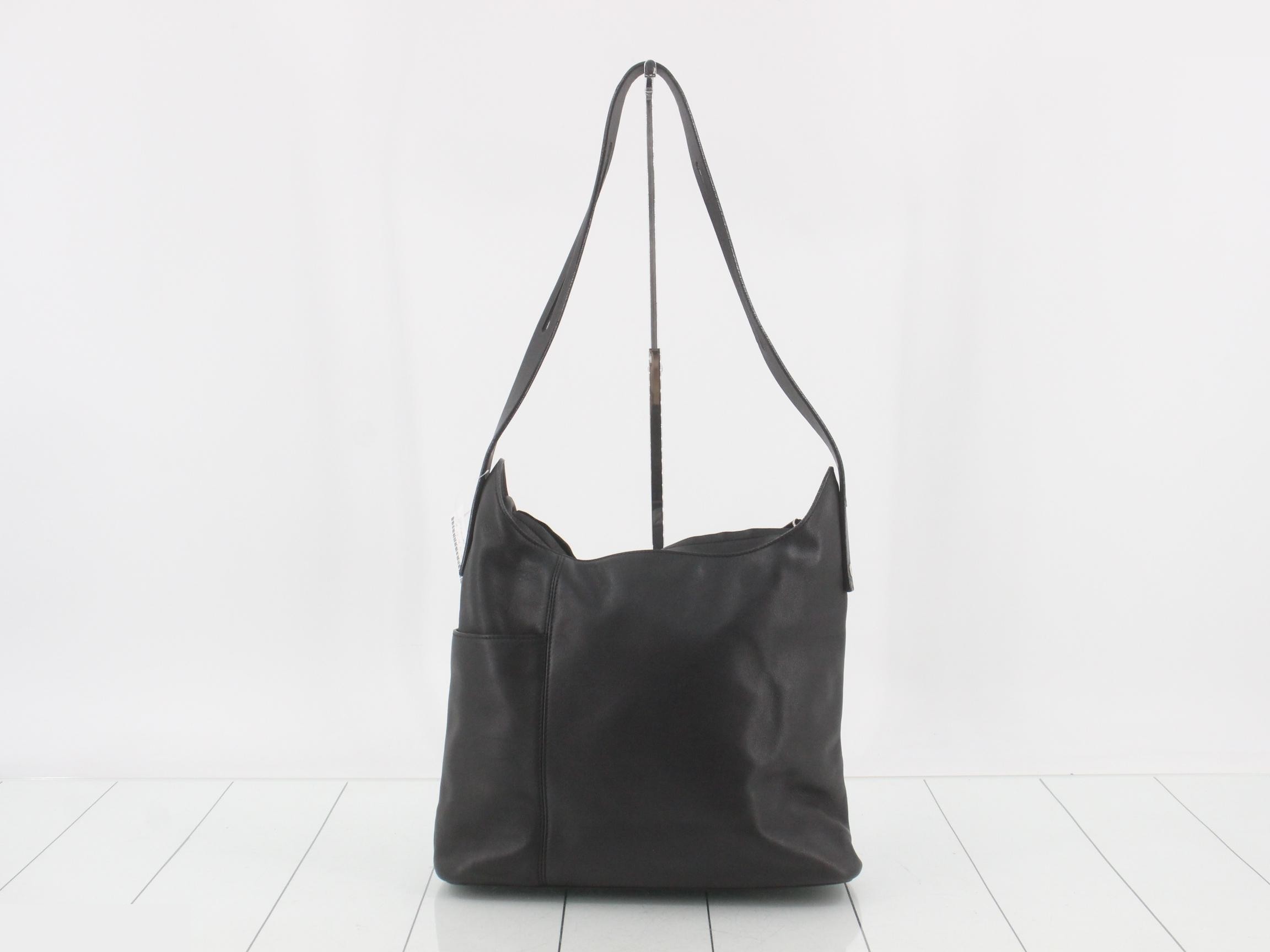 Leather shoulder bag — view 2