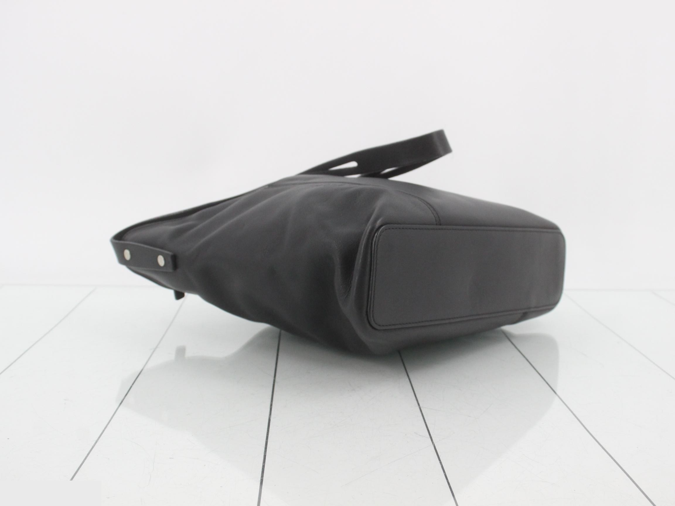 Leather shoulder bag — view 5
