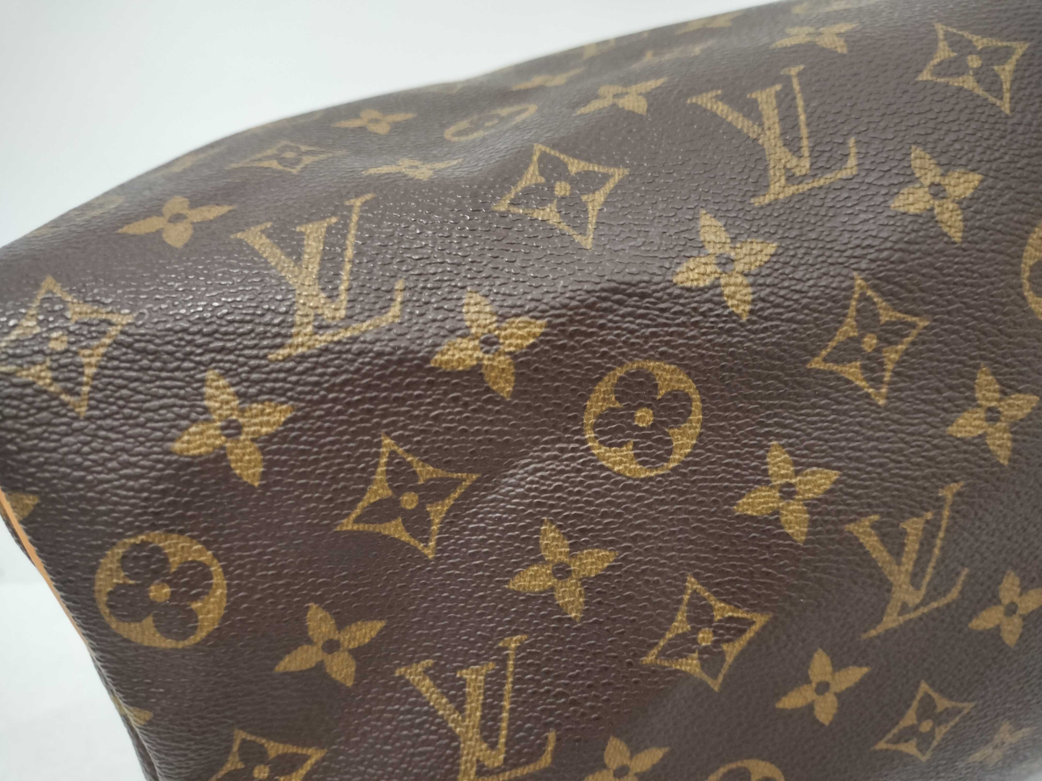 Monogram Louis Vuitton Monogram M41107 Speedy 35 Handbag — view 13