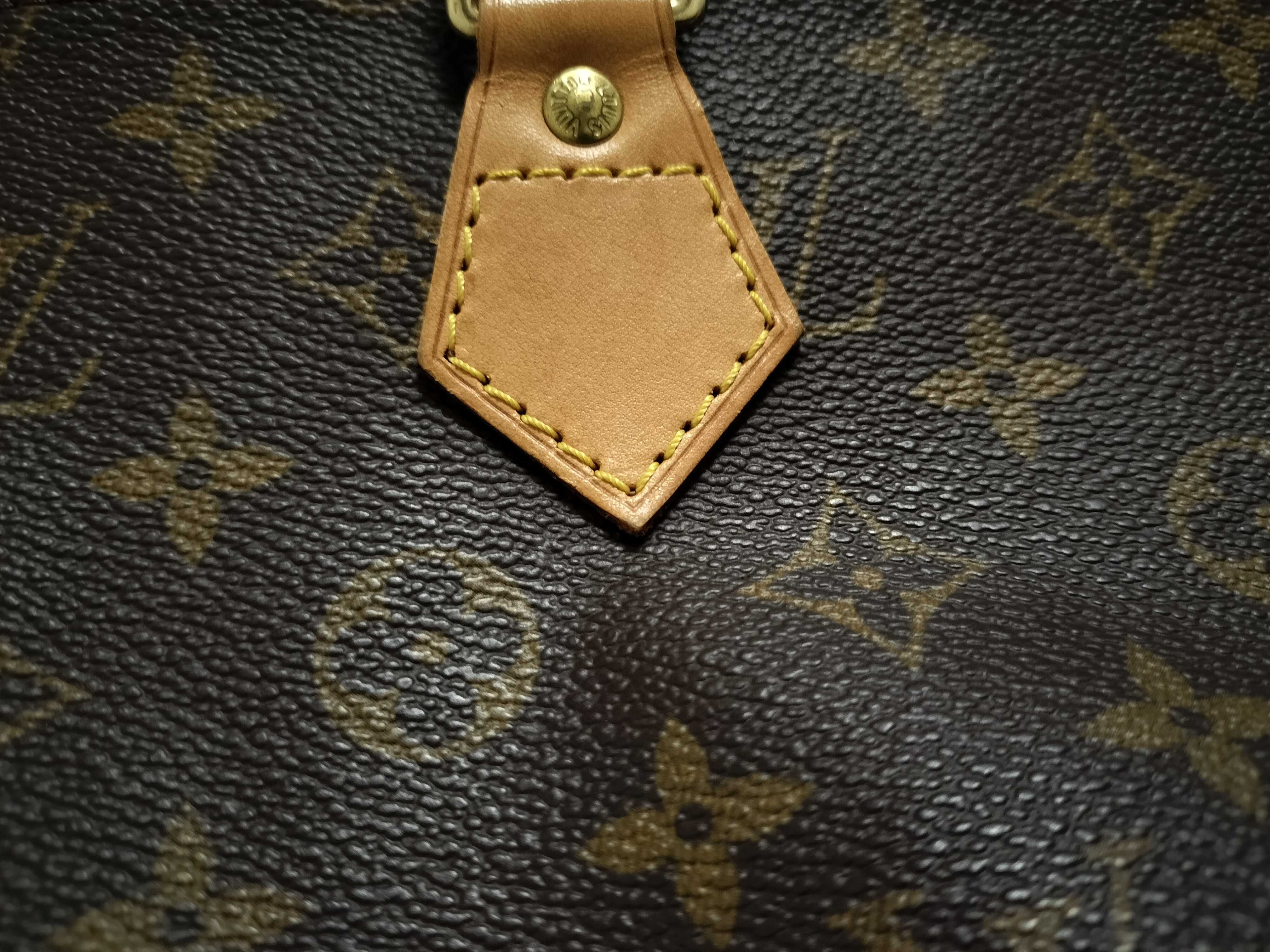 Monogram Louis Vuitton Monogram M41107 Speedy 35 Handbag — view 15
