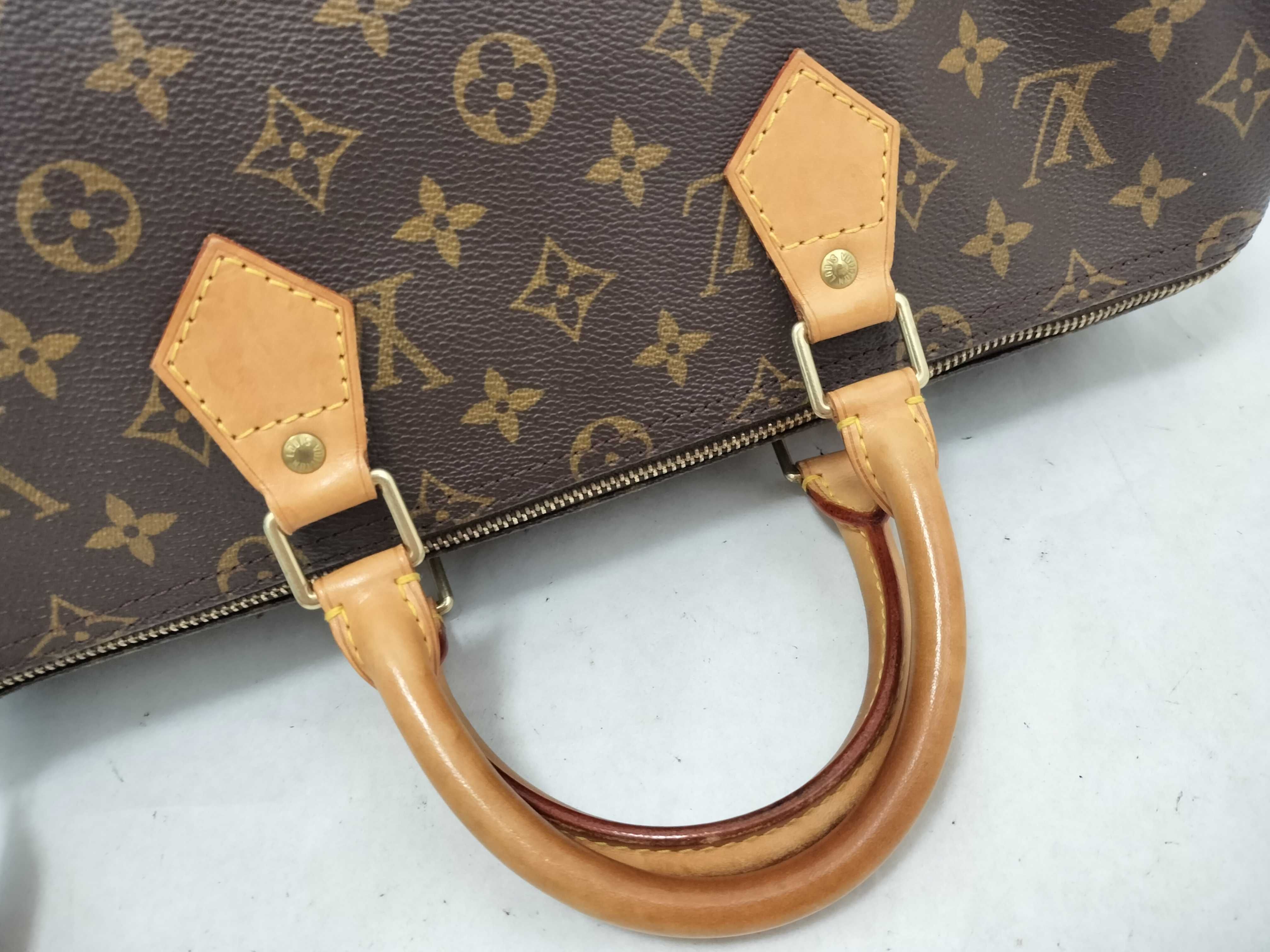 Monogram Louis Vuitton Monogram M41107 Speedy 35 Handbag — view 3