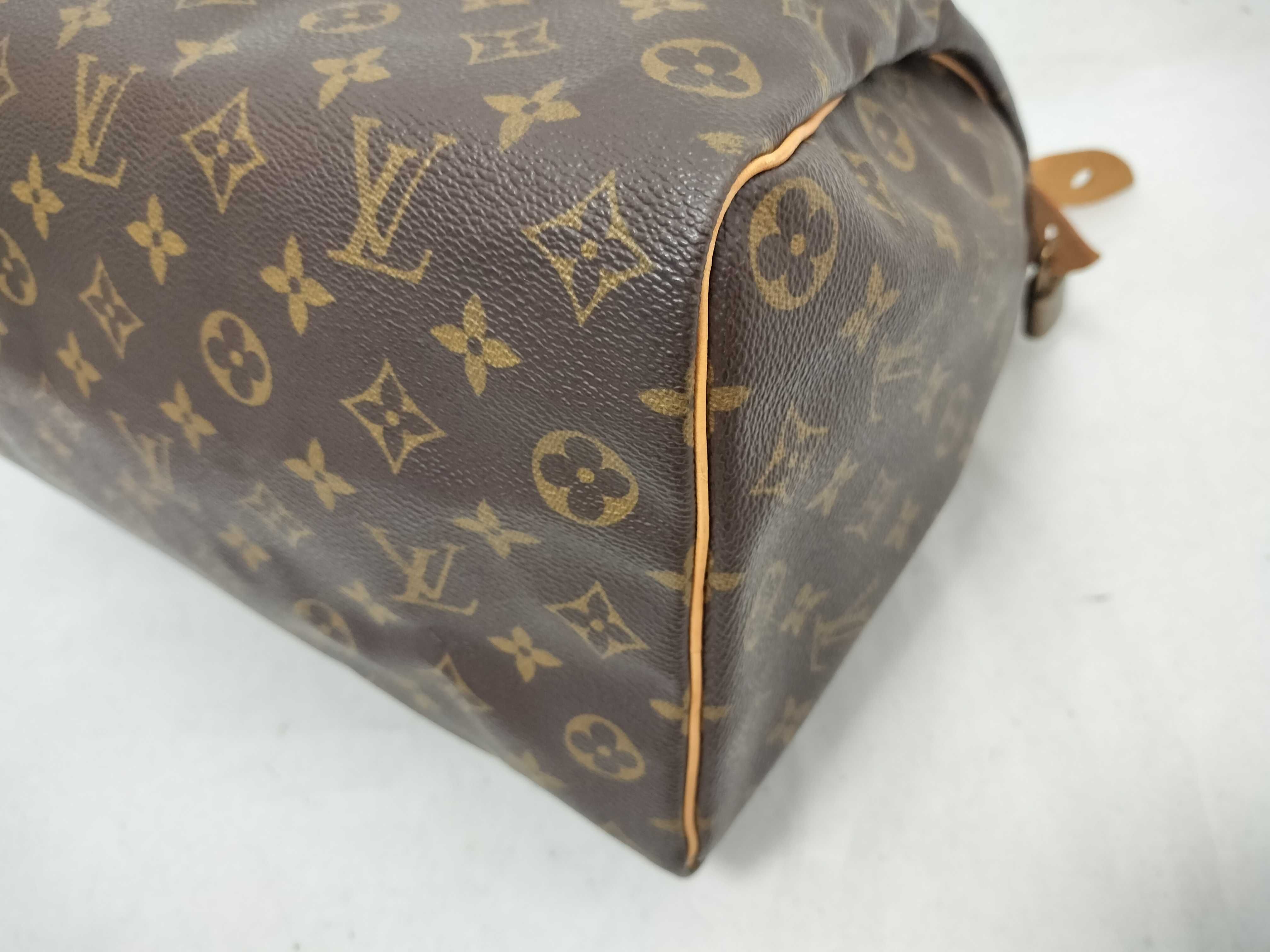 Monogram Louis Vuitton Monogram M41107 Speedy 35 Handbag — view 7