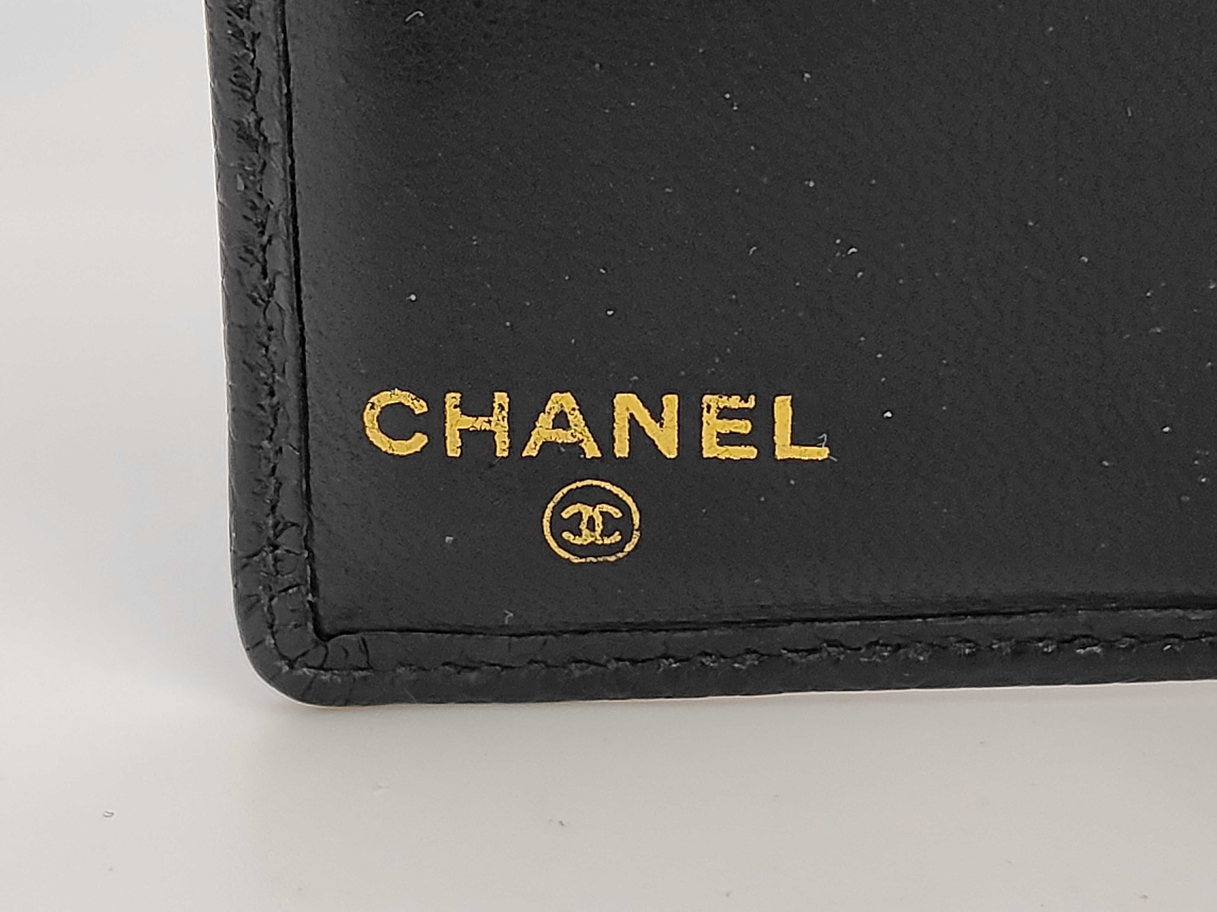 Caviar Skin Coco Mark Card Case (Card Case, Pass Case, Business Card Holder) — view 12