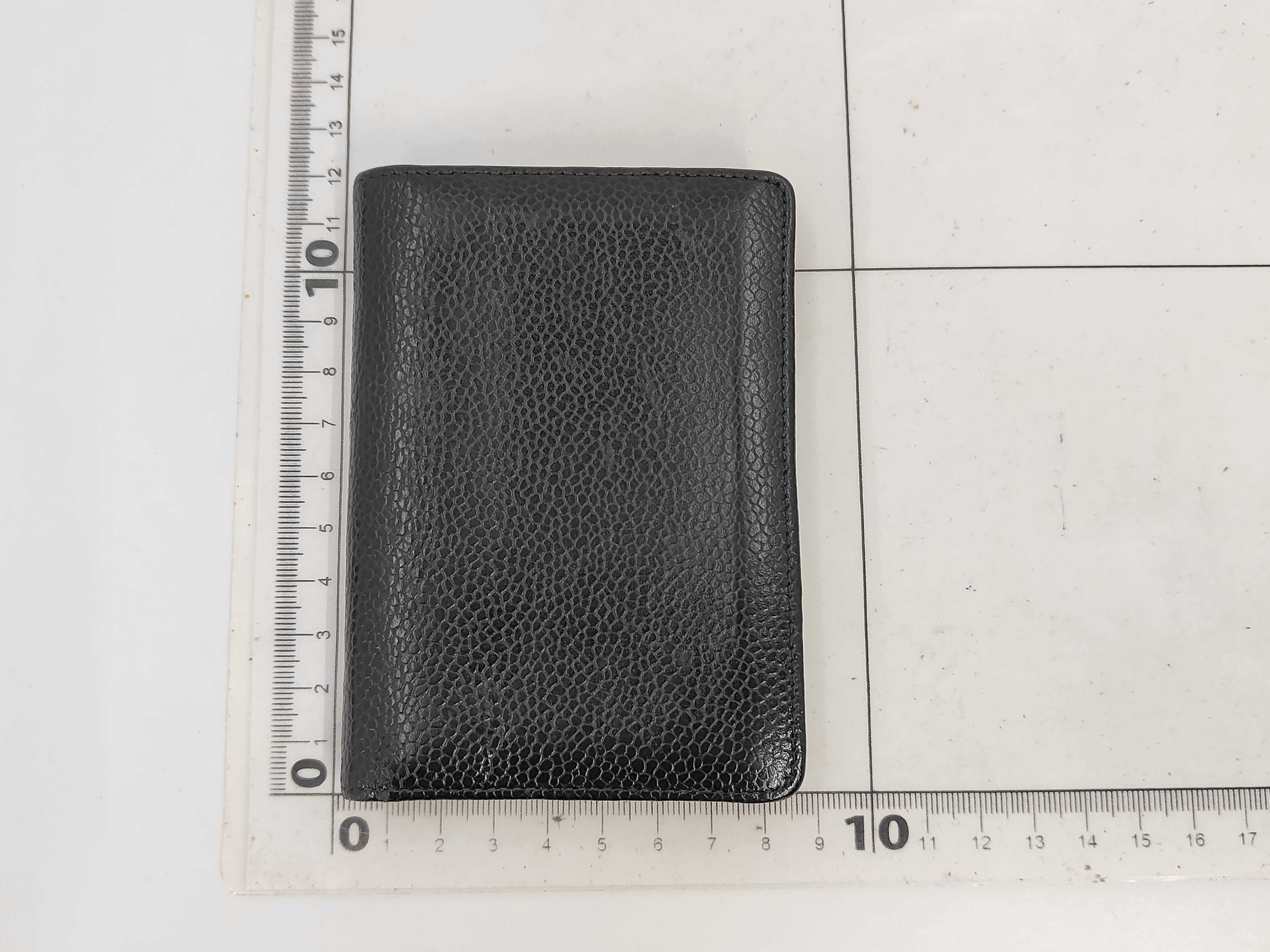 Caviar Skin Coco Mark Card Case (Card Case, Pass Case, Business Card Holder) — view 6