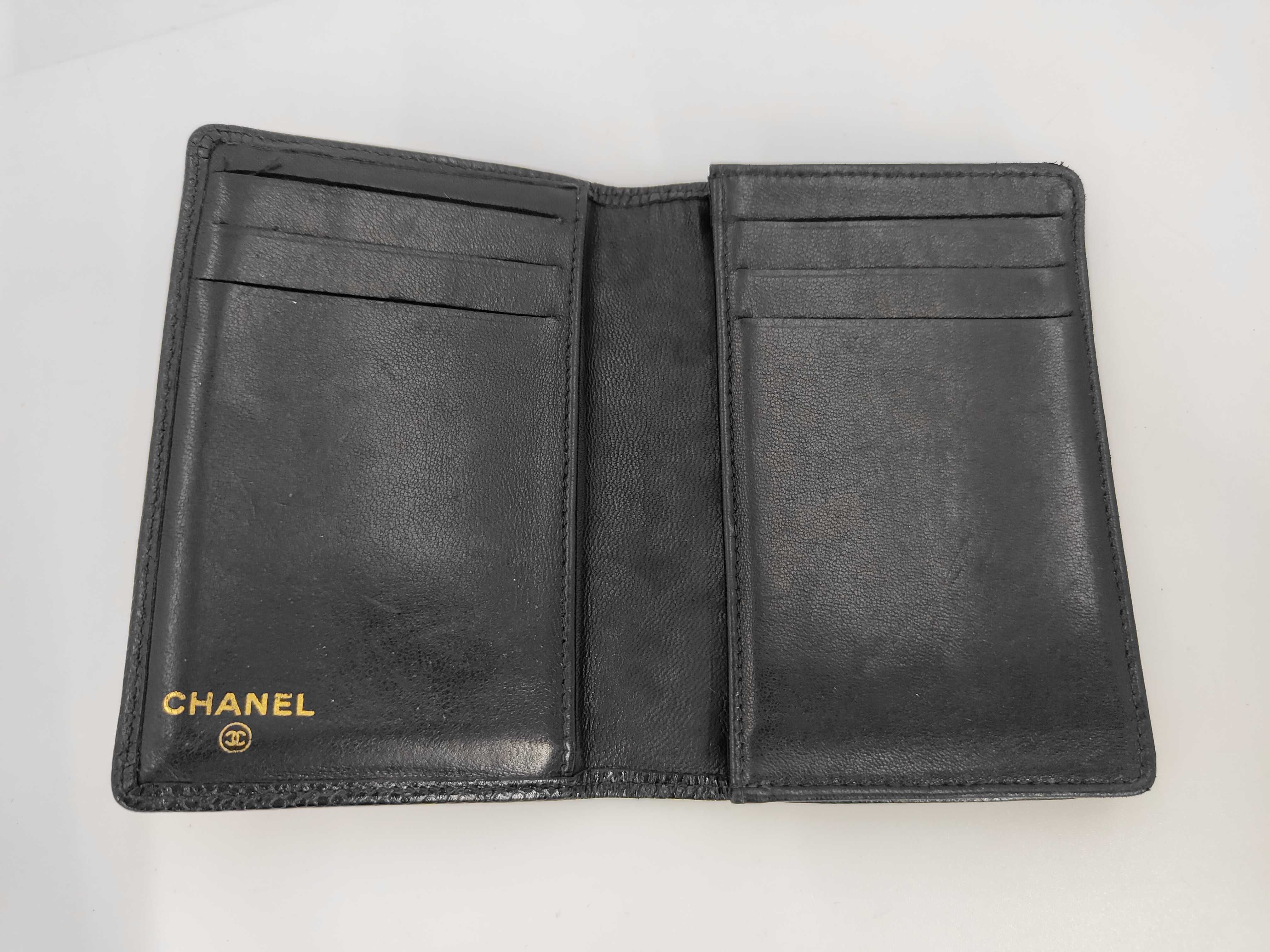 Caviar Skin Coco Mark Card Case (Card Case, Pass Case, Business Card Holder) — view 8