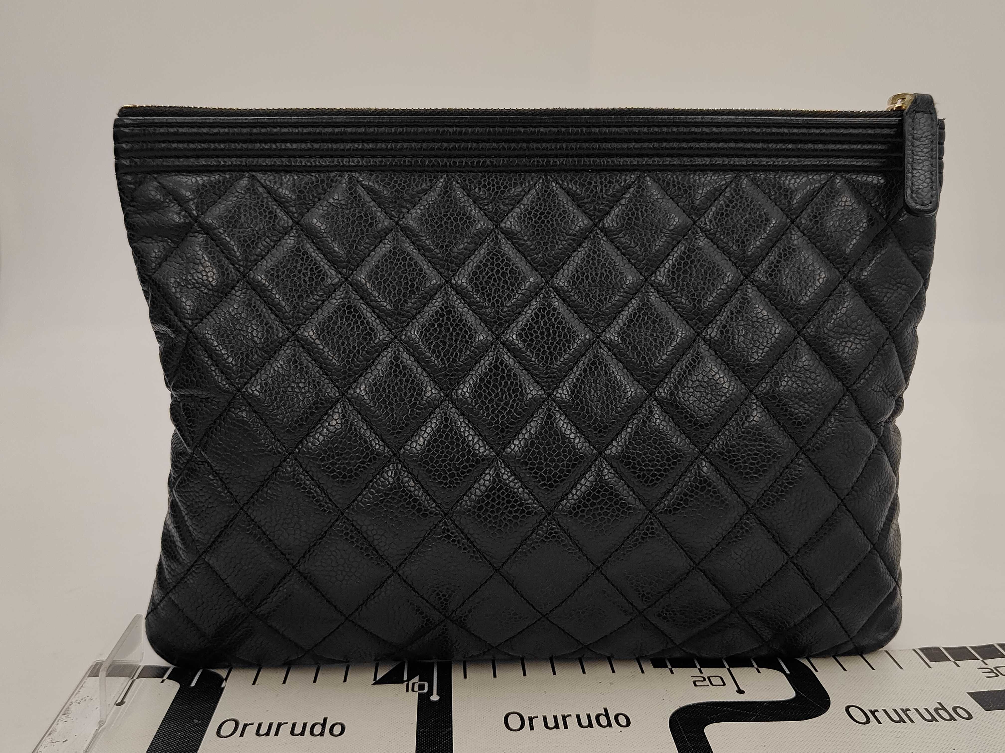 Clutch Bag Boy Chanel Caviar Skin Bag — view 2