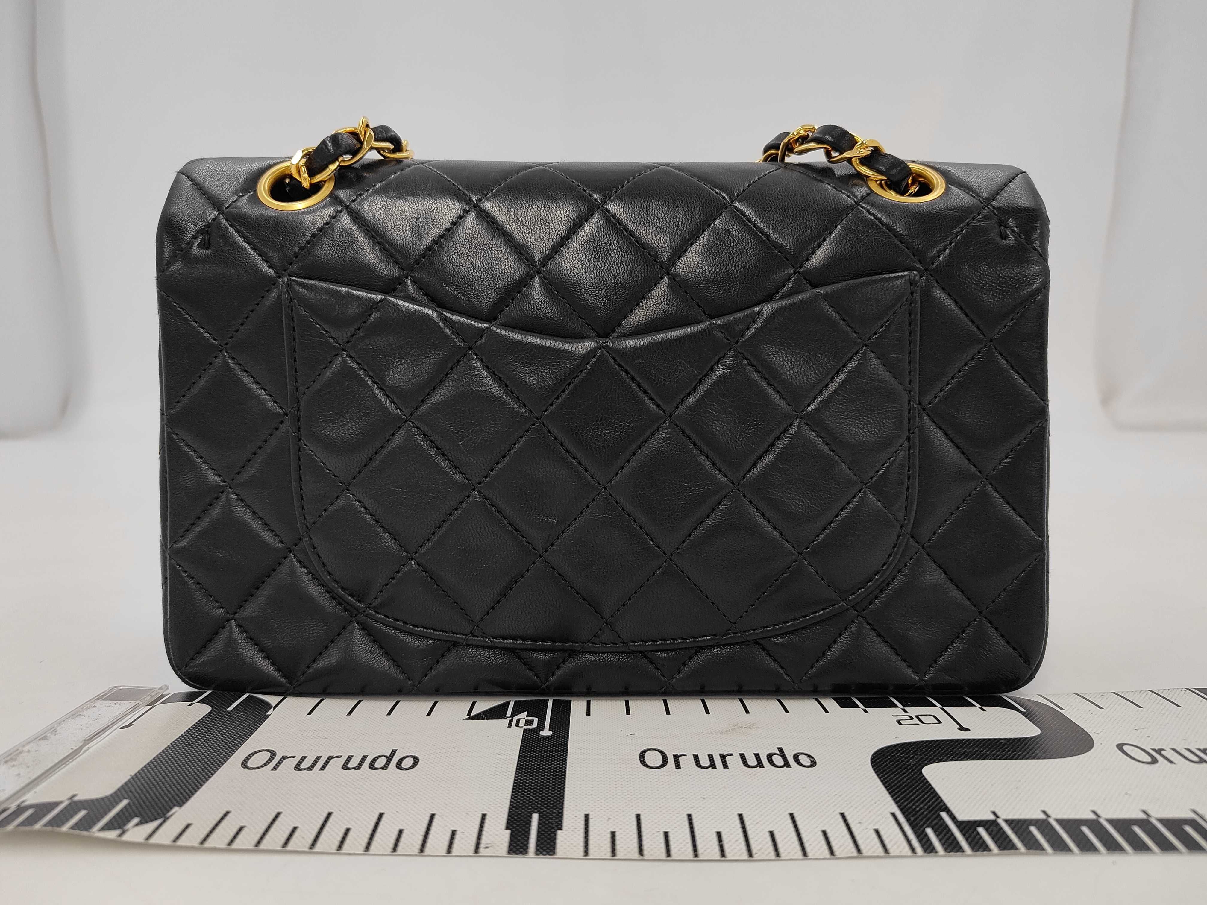 Matelassé 23 Lambskin Double Flap Double Chain Shoulder Bag — view 2